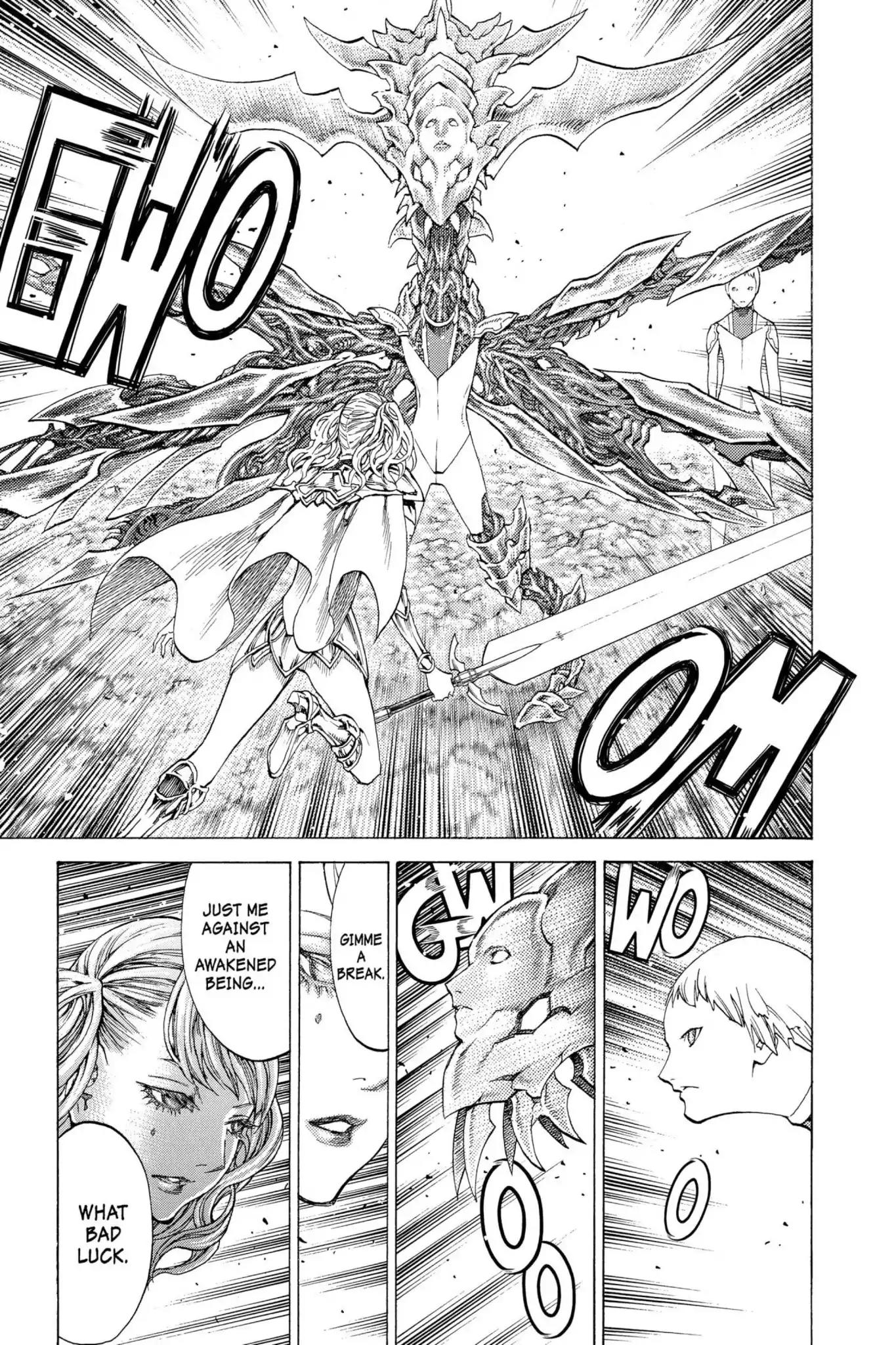 Claymore Chapter 116 page 12 - Chapter 116: Vol.21 Scene 116: Corpse of the Witch, Part 3