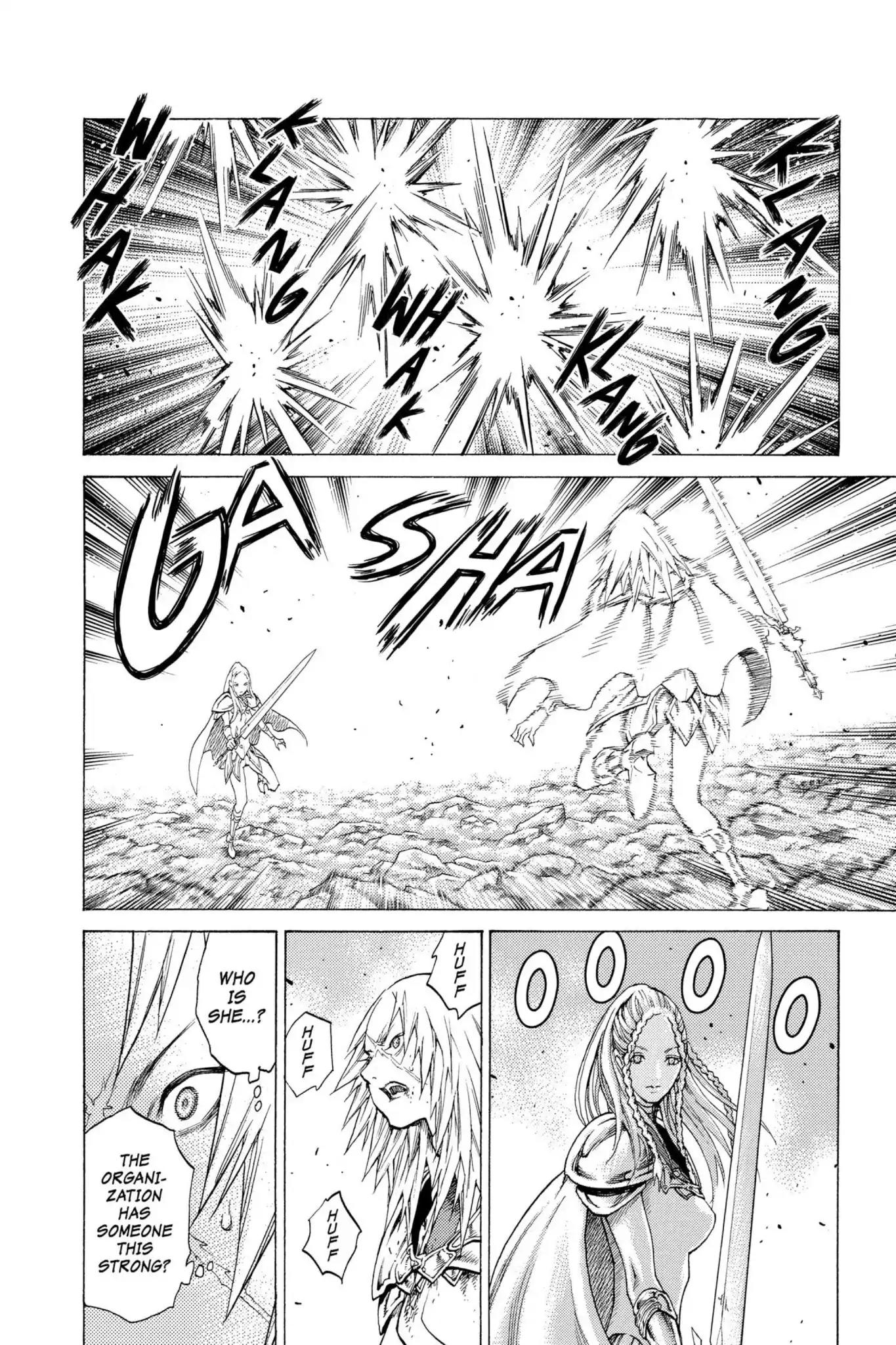 Claymore Chapter 116 page 13 - Chapter 116: Vol.21 Scene 116: Corpse of the Witch, Part 3