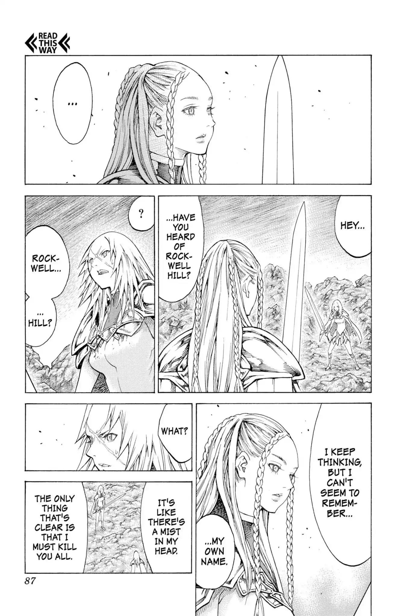 Claymore Chapter 116 page 14 - Chapter 116: Vol.21 Scene 116: Corpse of the Witch, Part 3