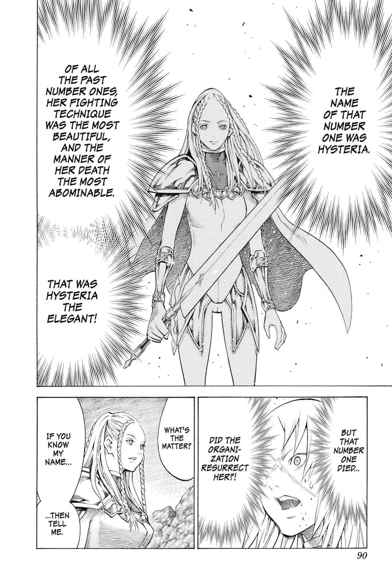 Claymore Chapter 116 page 17 - Chapter 116: Vol.21 Scene 116: Corpse of the Witch, Part 3