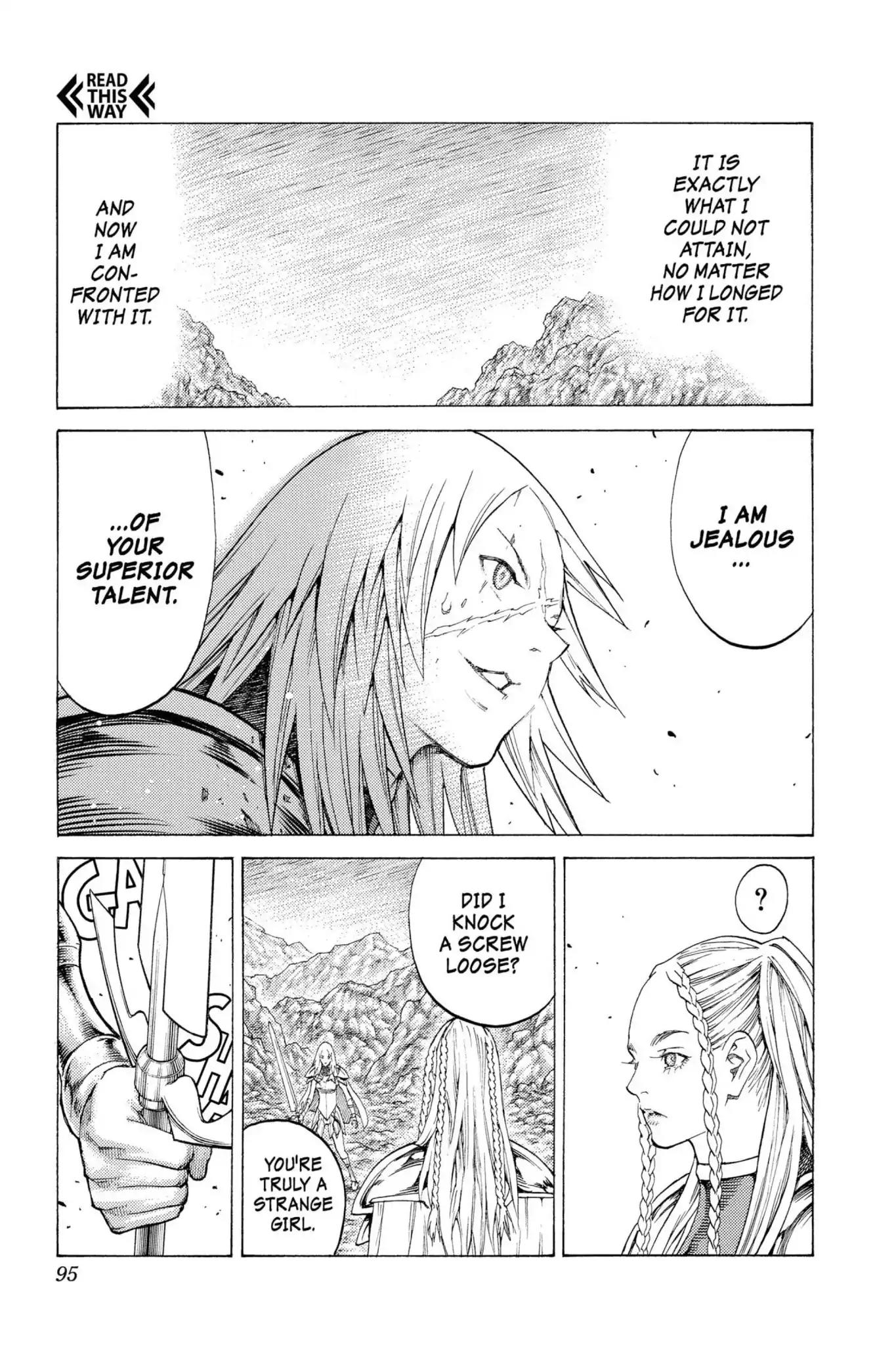 Claymore Chapter 116 page 22 - Chapter 116: Vol.21 Scene 116: Corpse of the Witch, Part 3