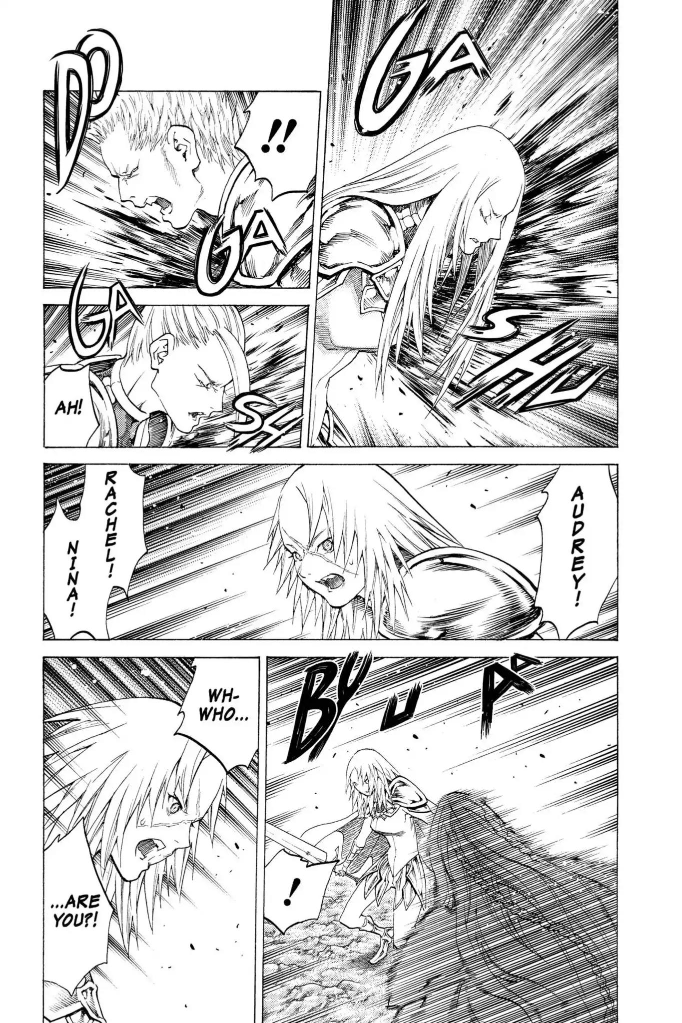 Claymore Chapter 116 page 4 - Chapter 116: Vol.21 Scene 116: Corpse of the Witch, Part 3