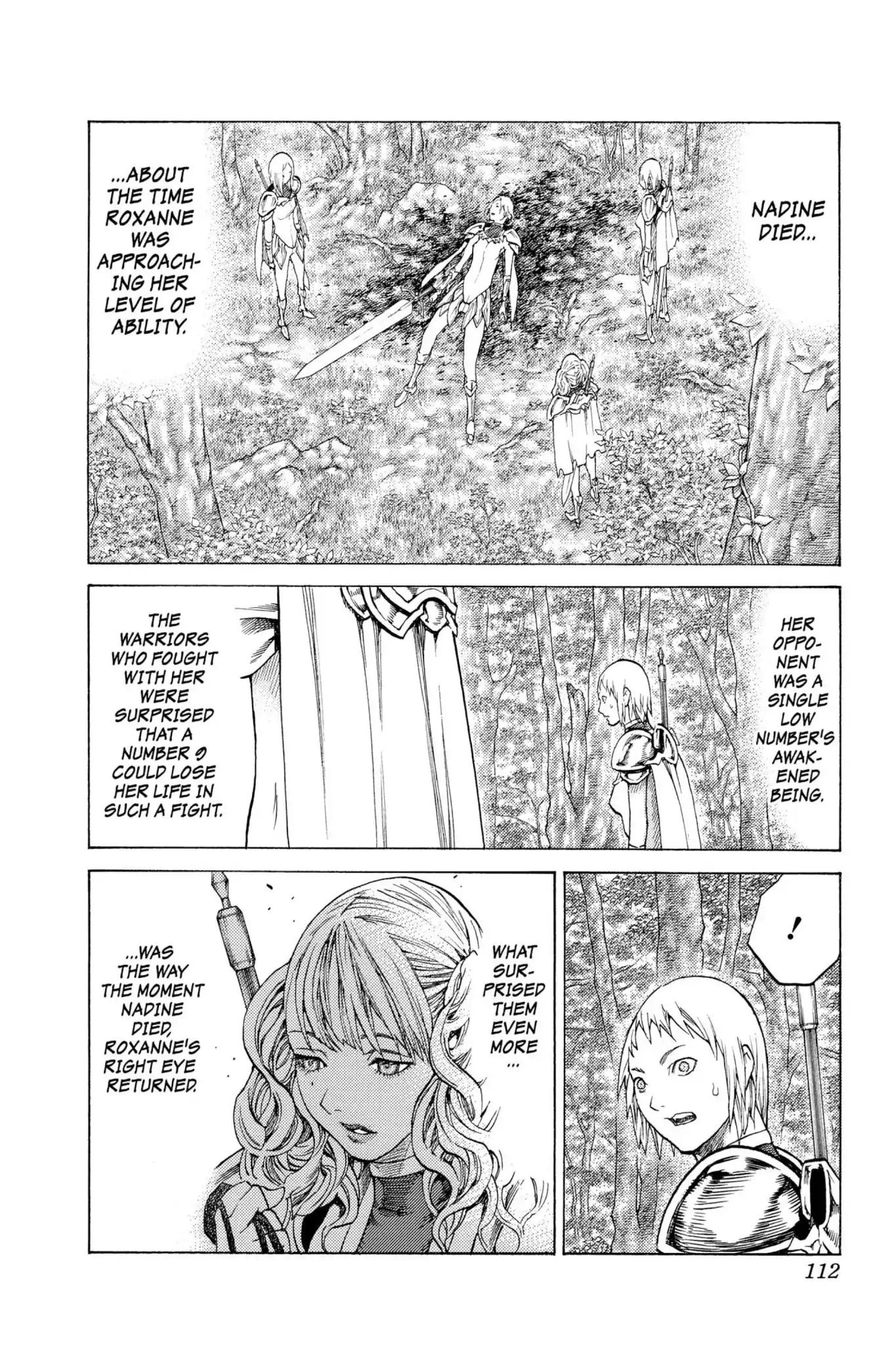 Claymore Chapter 117 page 10 - Chapter 117: Vol.21 Scene 117: Corpse of the Witch, Part 4