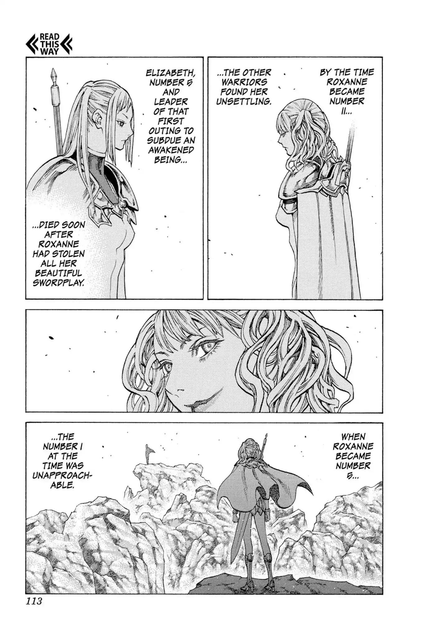 Claymore Chapter 117 page 11 - Chapter 117: Vol.21 Scene 117: Corpse of the Witch, Part 4
