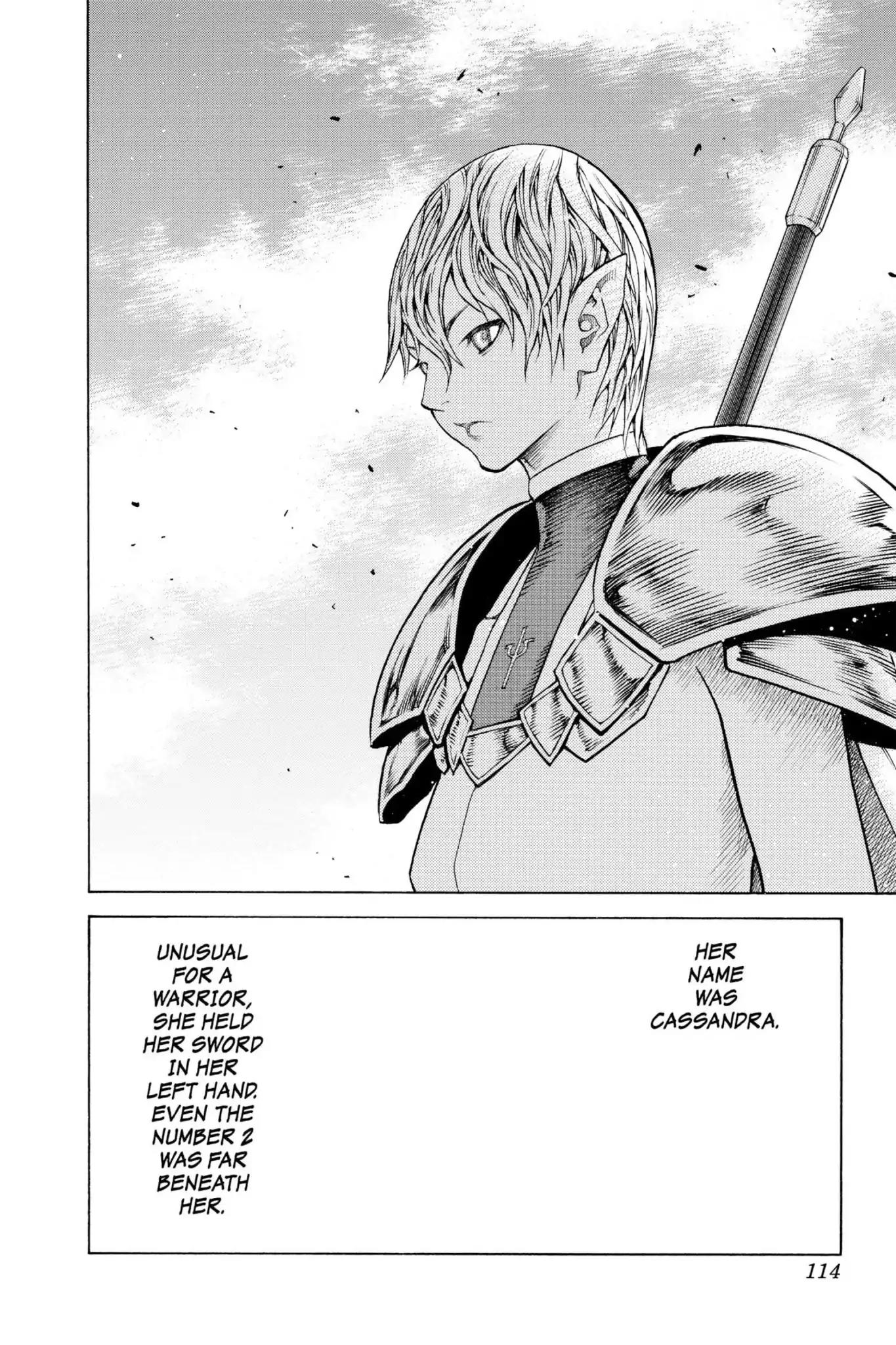 Claymore Chapter 117 page 12 - Chapter 117: Vol.21 Scene 117: Corpse of the Witch, Part 4