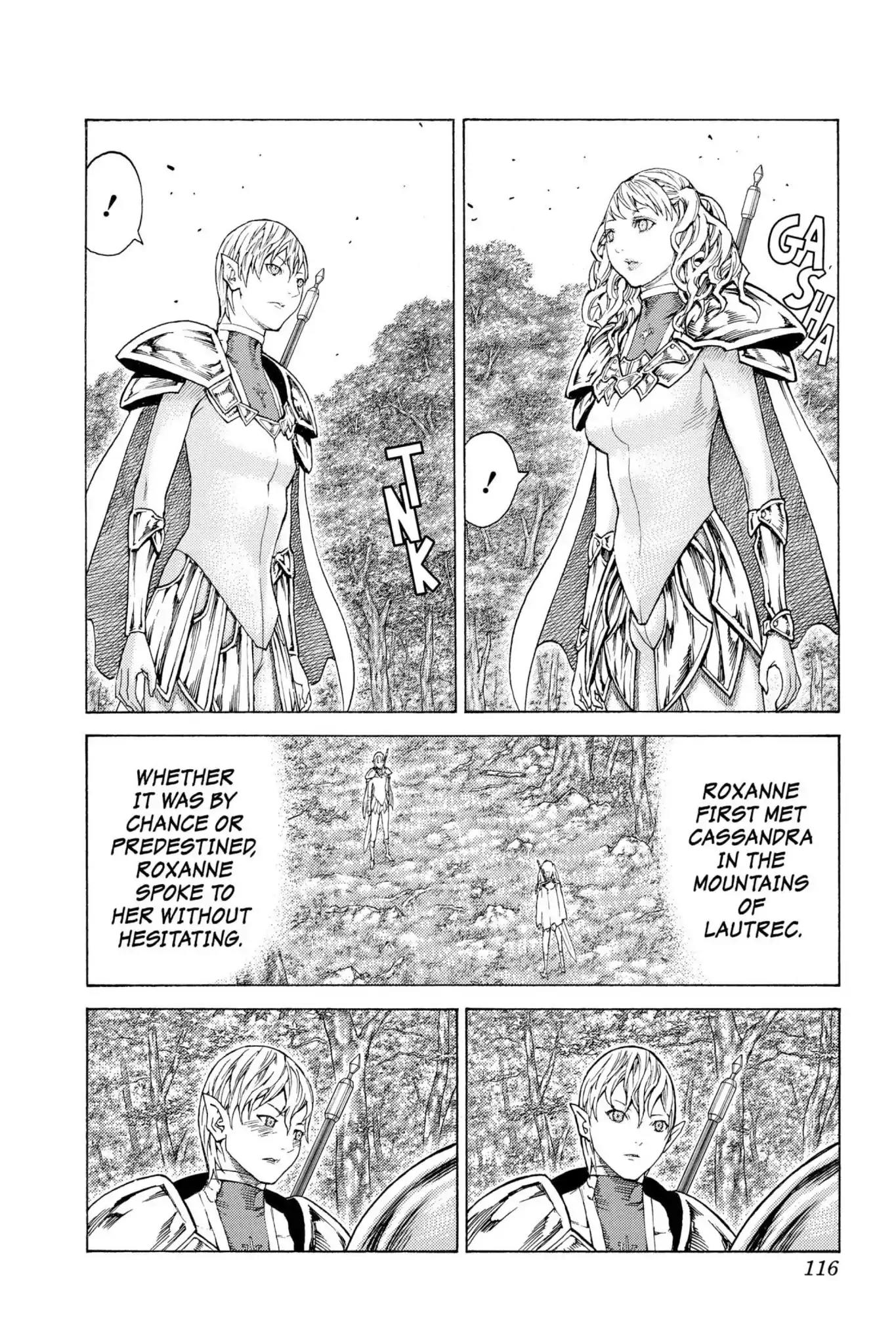 Claymore Chapter 117 page 14 - Chapter 117: Vol.21 Scene 117: Corpse of the Witch, Part 4