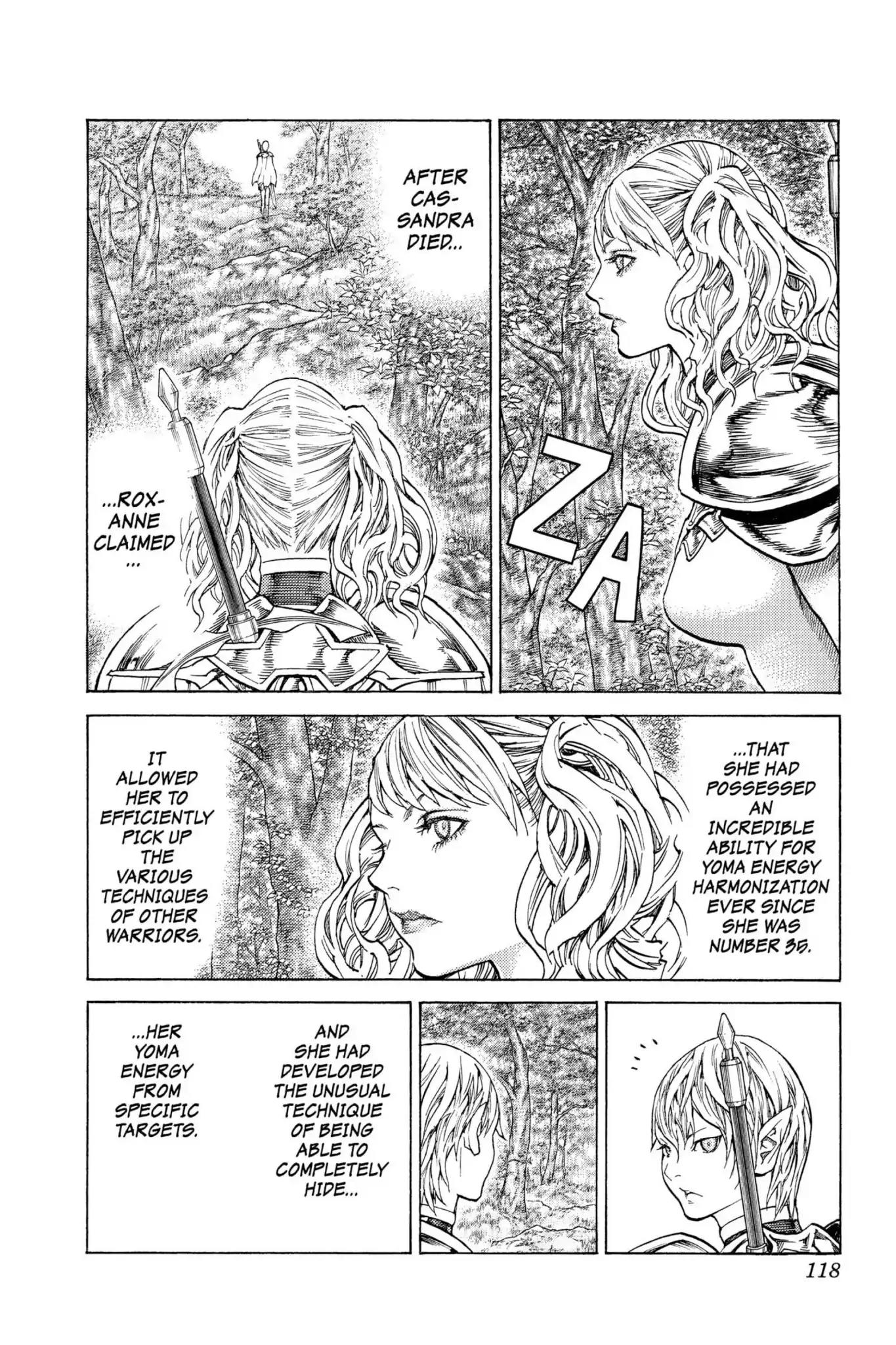 Claymore Chapter 117 page 16 - Chapter 117: Vol.21 Scene 117: Corpse of the Witch, Part 4