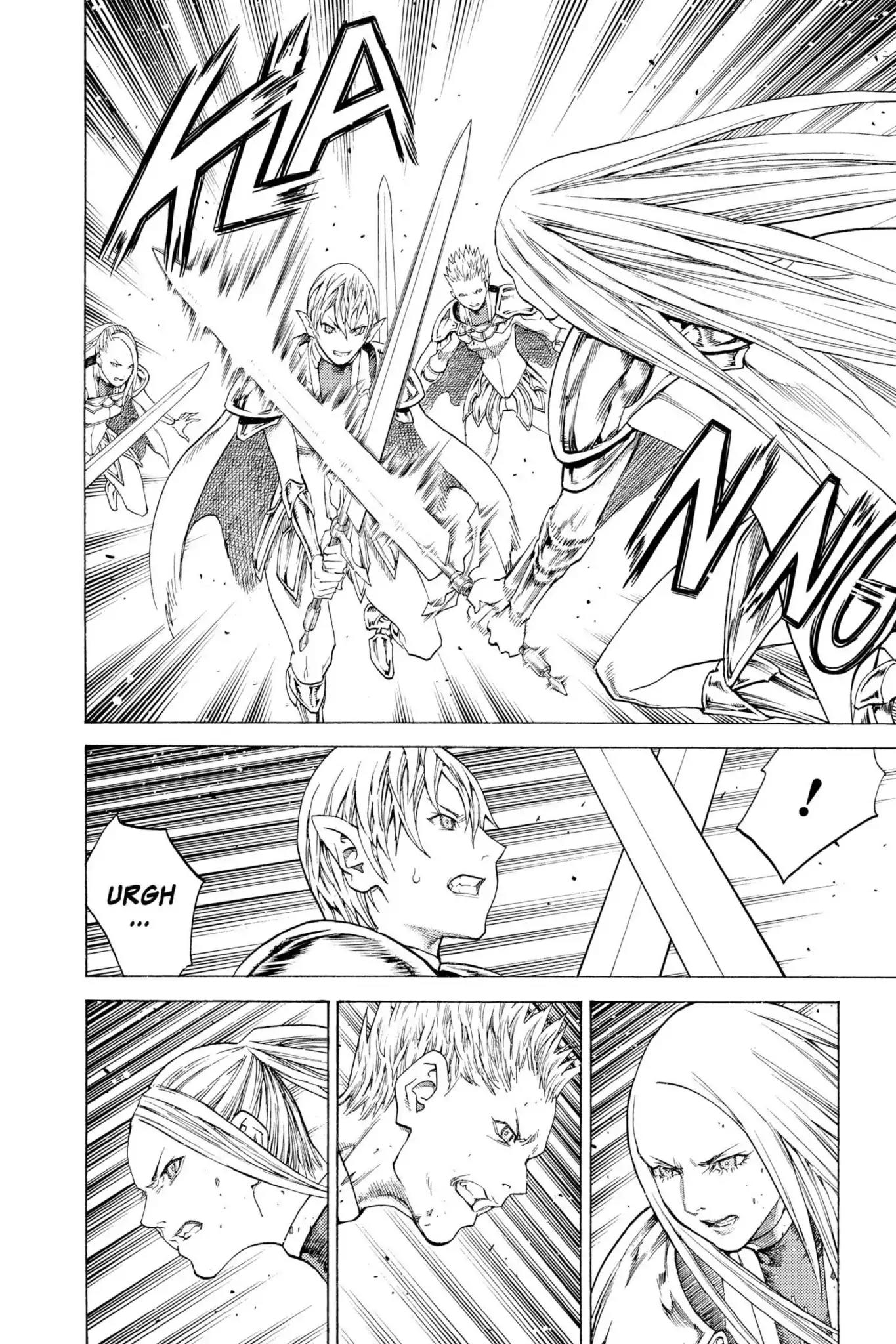 Claymore Chapter 117 page 22 - Chapter 117: Vol.21 Scene 117: Corpse of the Witch, Part 4
