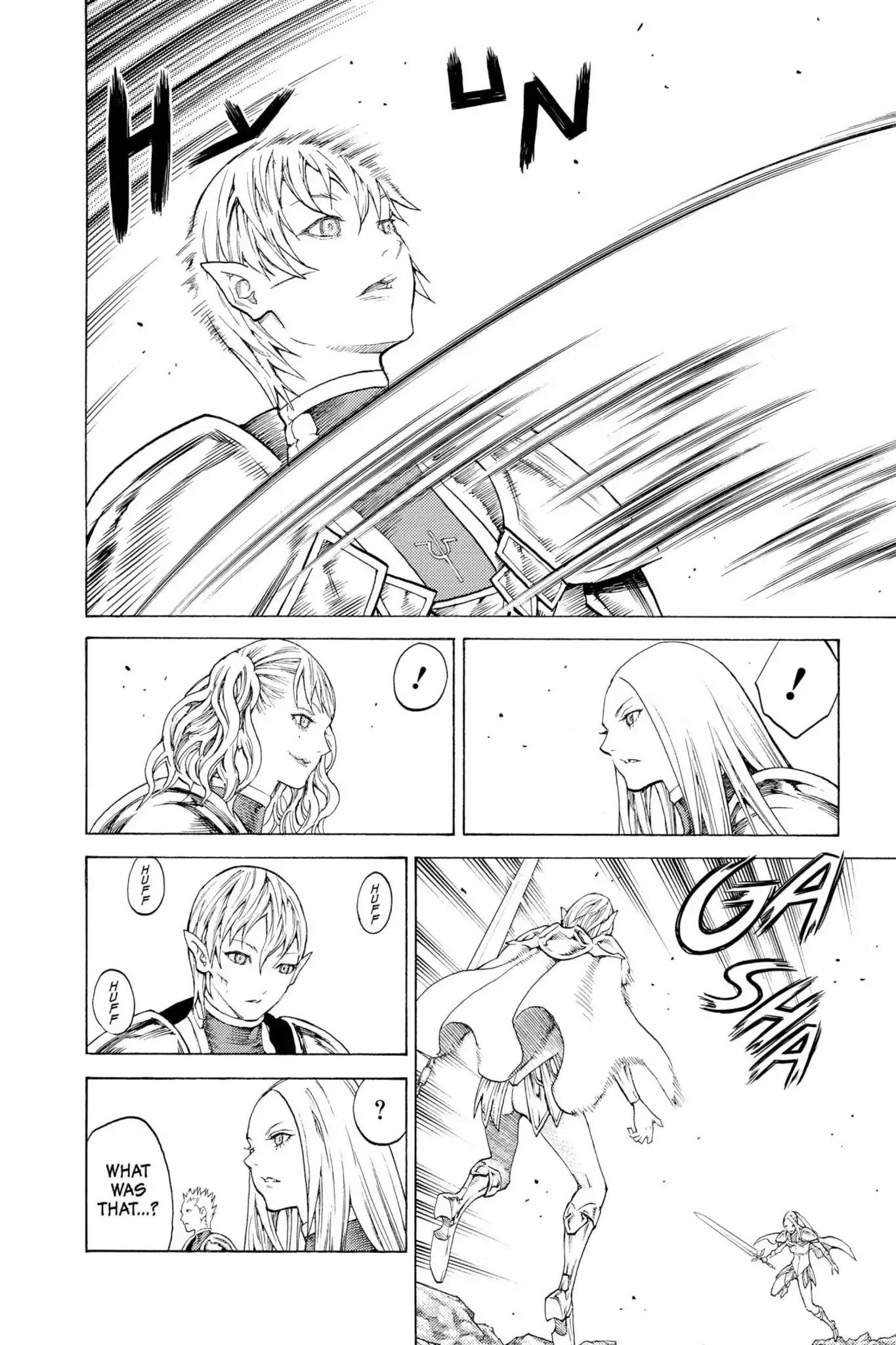 Claymore Chapter 117 page 24 - Chapter 117: Vol.21 Scene 117: Corpse of the Witch, Part 4