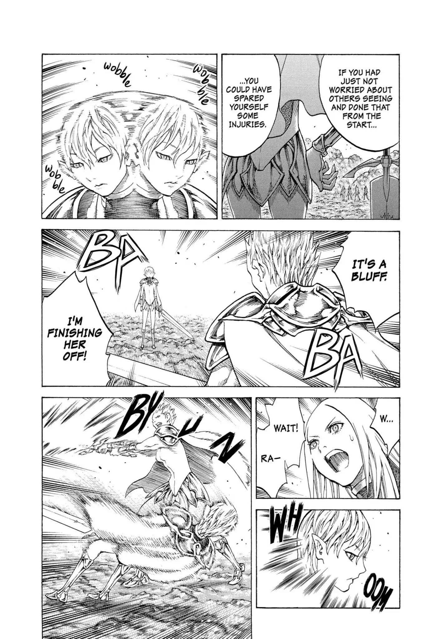 Claymore Chapter 117 page 26 - Chapter 117: Vol.21 Scene 117: Corpse of the Witch, Part 4