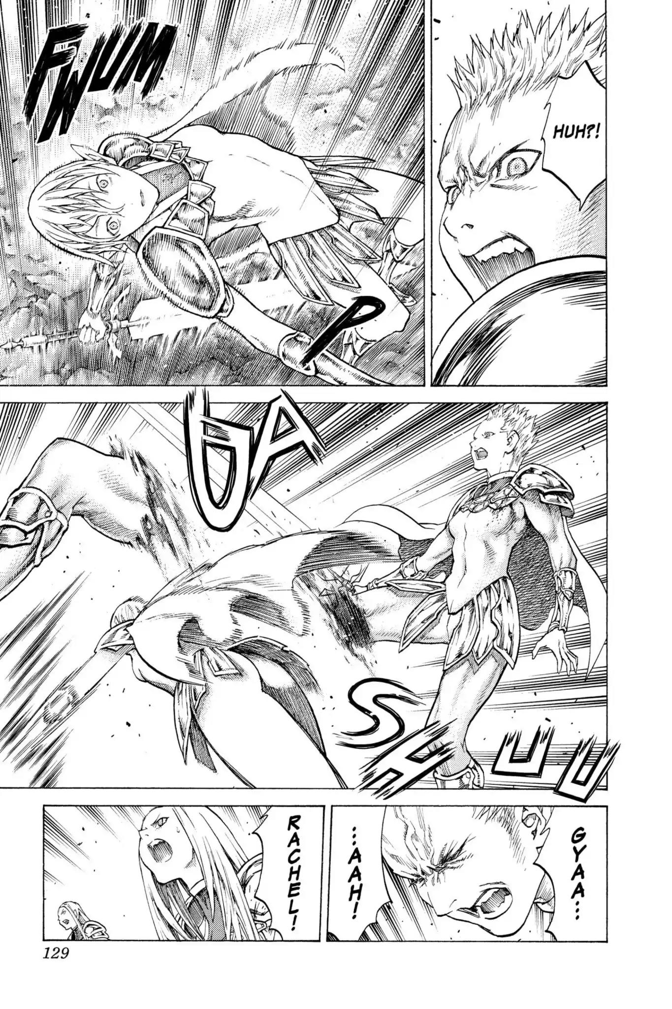 Claymore Chapter 117 page 27 - Chapter 117: Vol.21 Scene 117: Corpse of the Witch, Part 4