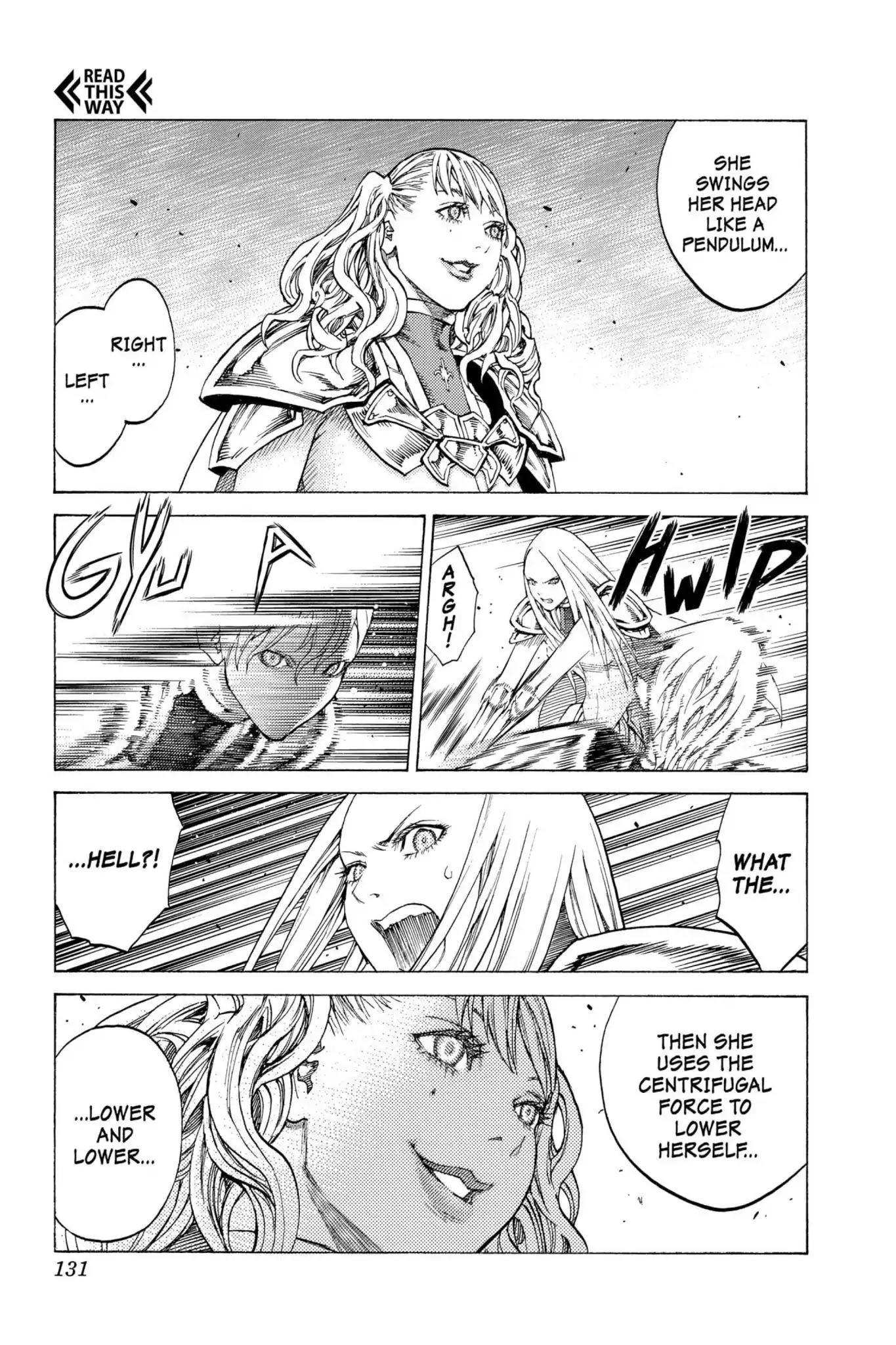 Claymore Chapter 117 page 29 - Chapter 117: Vol.21 Scene 117: Corpse of the Witch, Part 4