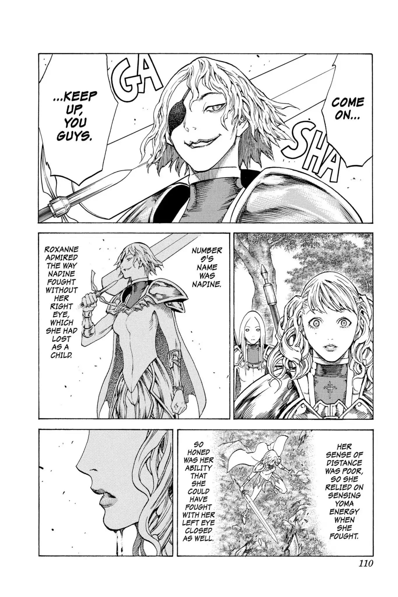 Claymore Chapter 117 page 8 - Chapter 117: Vol.21 Scene 117: Corpse of the Witch, Part 4
