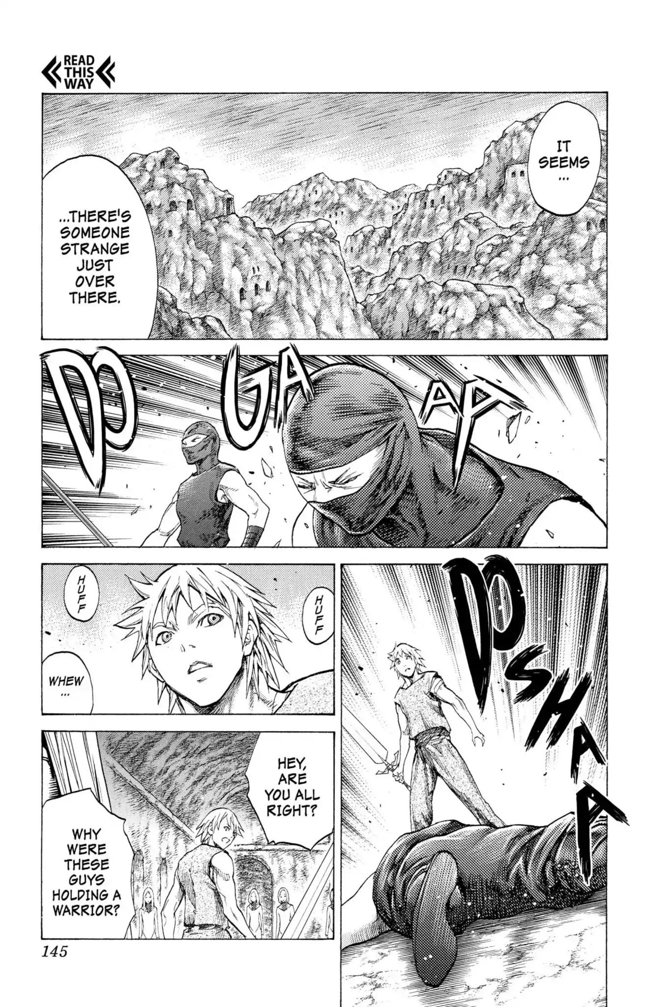Claymore Chapter 118 page 10 - Chapter 118: Vol.21 Scene 118: Corpse of the Witch, Part 5