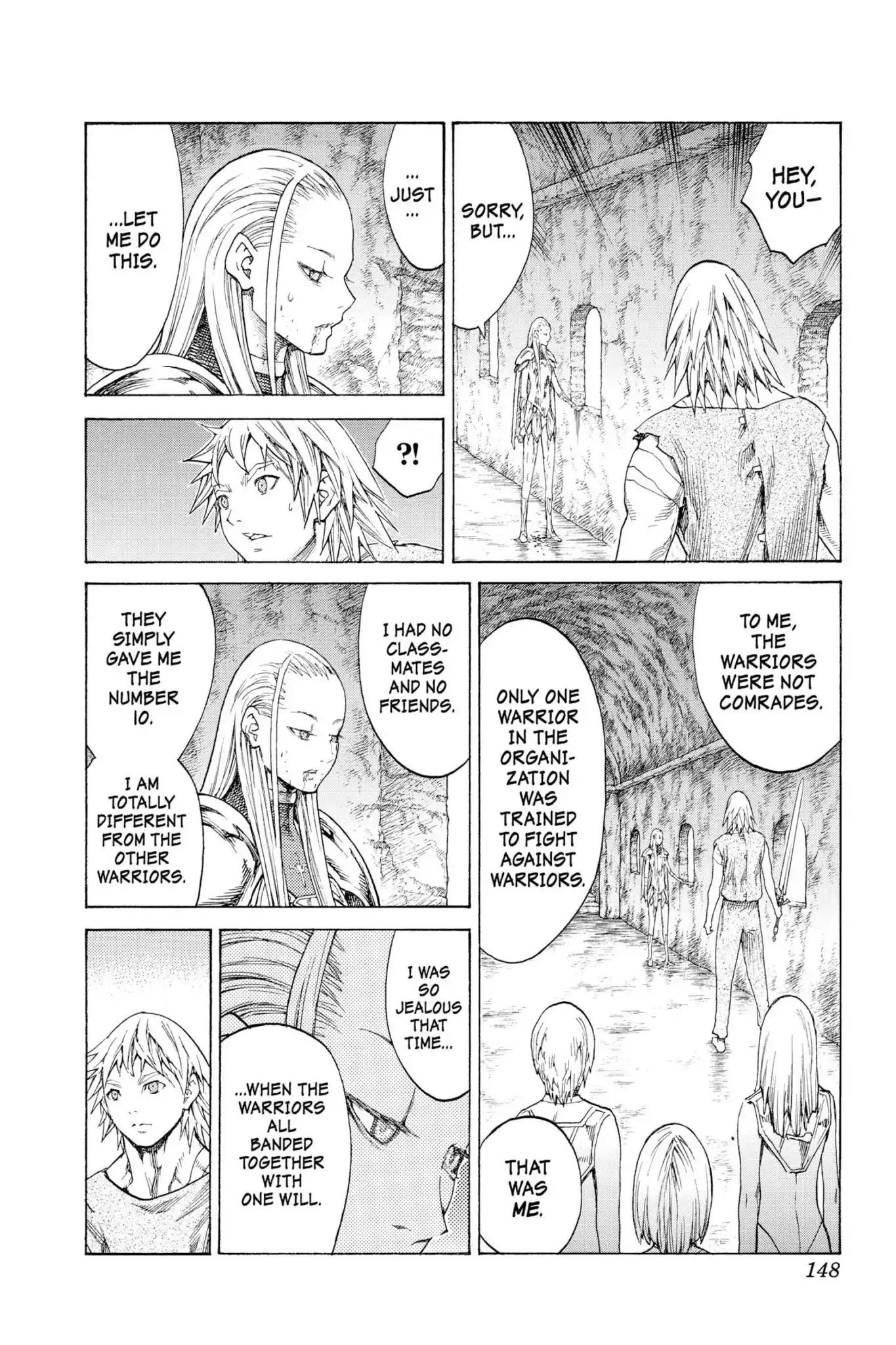 Claymore Chapter 118 page 13 - Chapter 118: Vol.21 Scene 118: Corpse of the Witch, Part 5