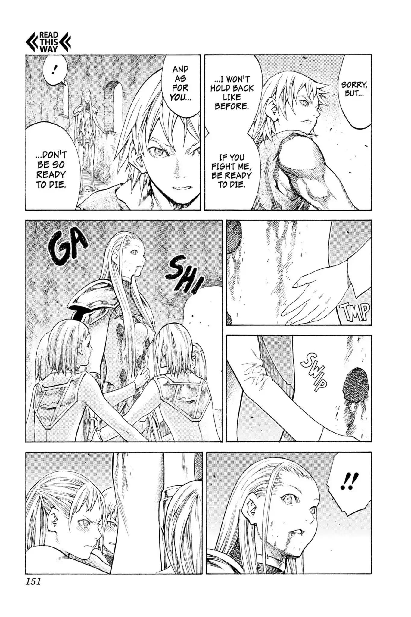 Claymore Chapter 118 page 16 - Chapter 118: Vol.21 Scene 118: Corpse of the Witch, Part 5