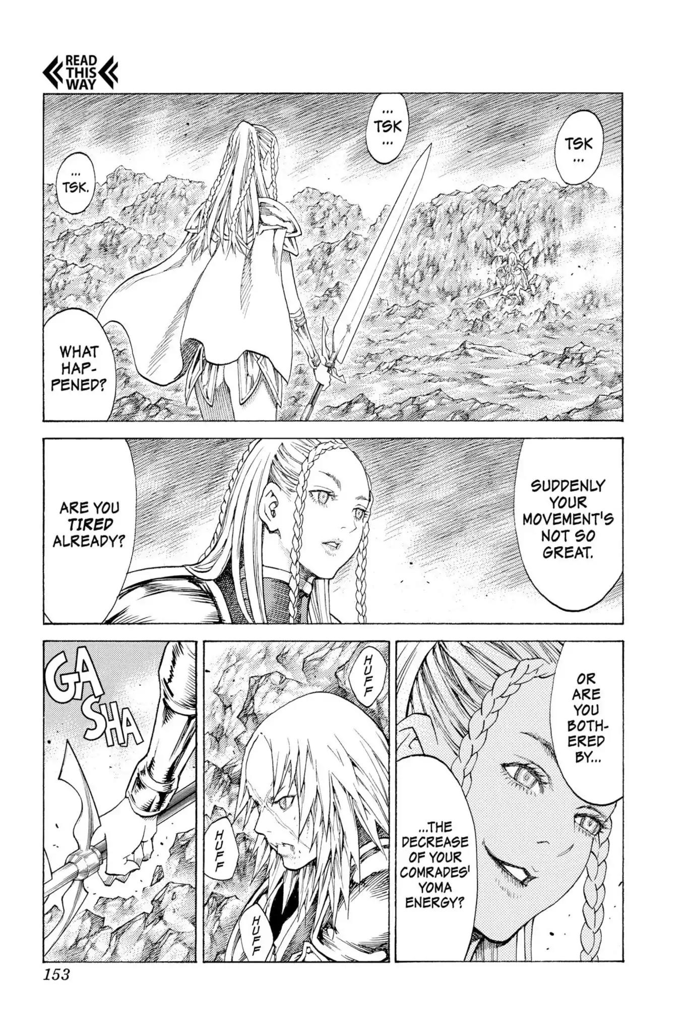 Claymore Chapter 118 page 18 - Chapter 118: Vol.21 Scene 118: Corpse of the Witch, Part 5