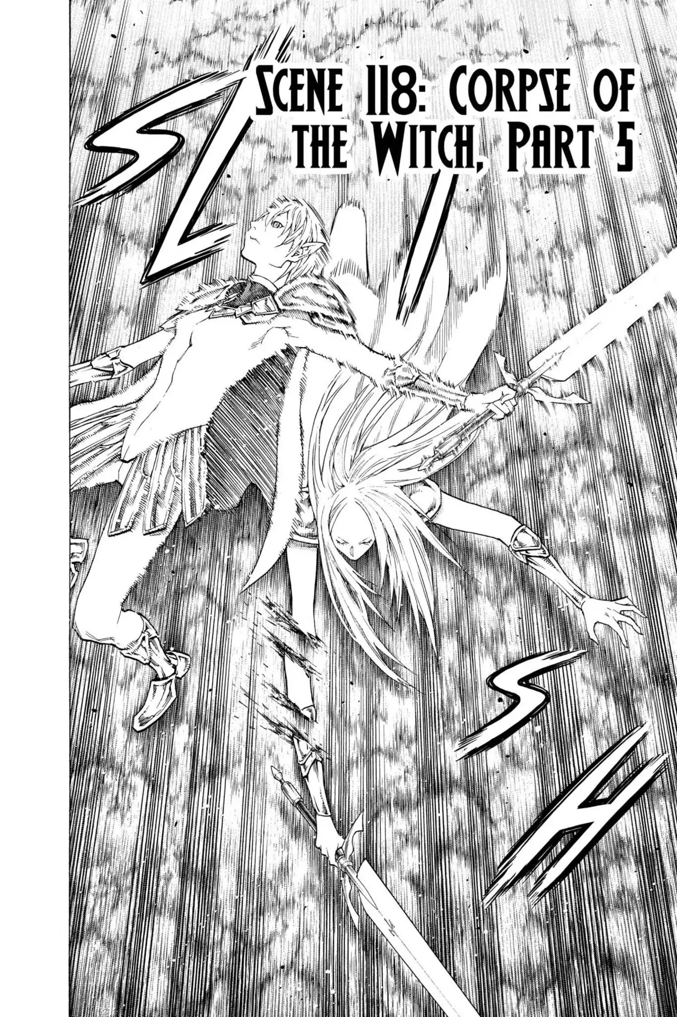 Claymore Chapter 118 page 2 - Chapter 118: Vol.21 Scene 118: Corpse of the Witch, Part 5