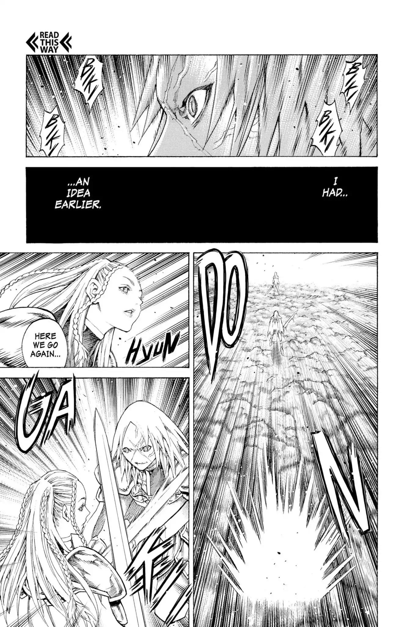 Claymore Chapter 118 page 20 - Chapter 118: Vol.21 Scene 118: Corpse of the Witch, Part 5
