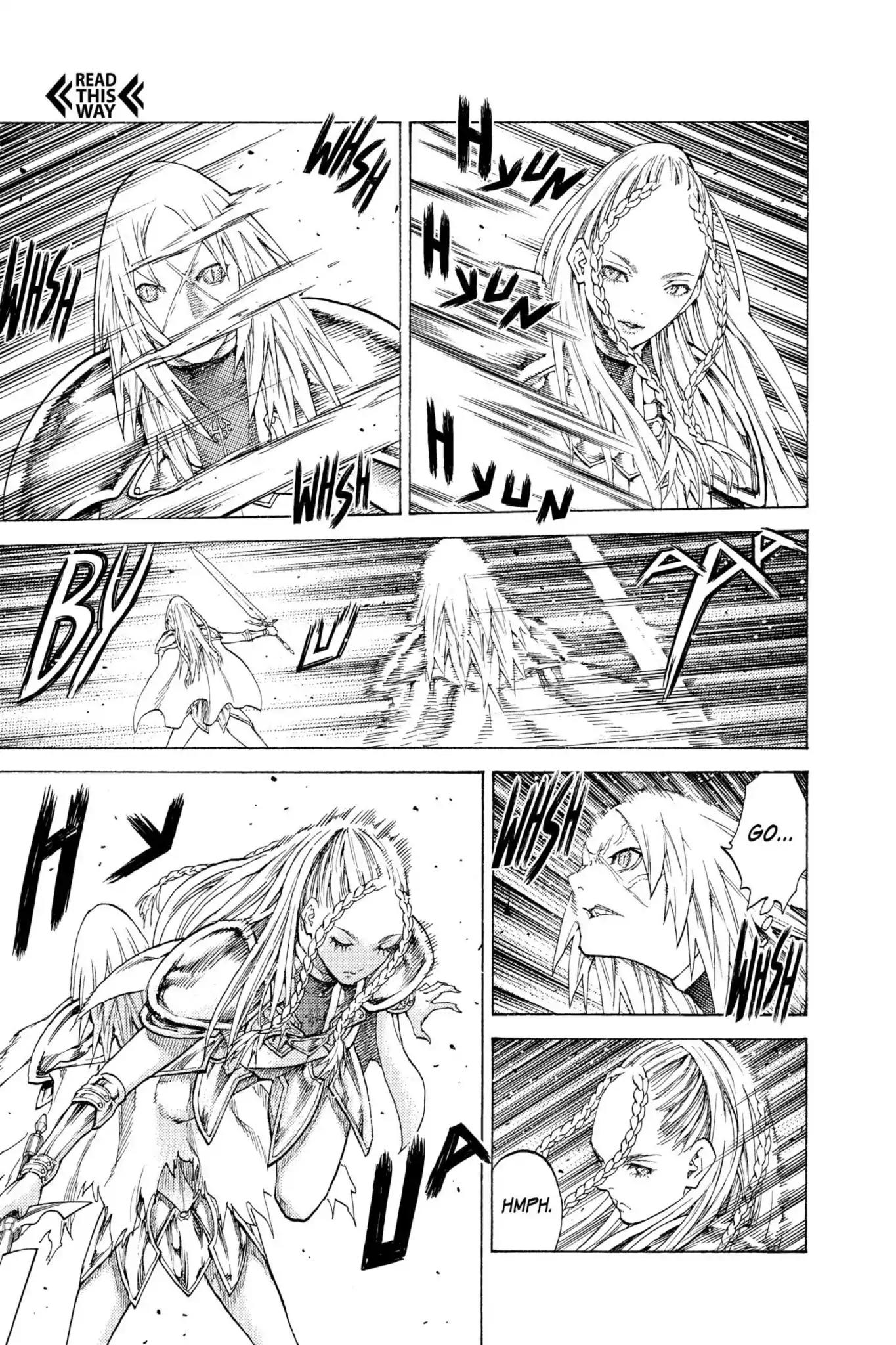 Claymore Chapter 118 page 22 - Chapter 118: Vol.21 Scene 118: Corpse of the Witch, Part 5