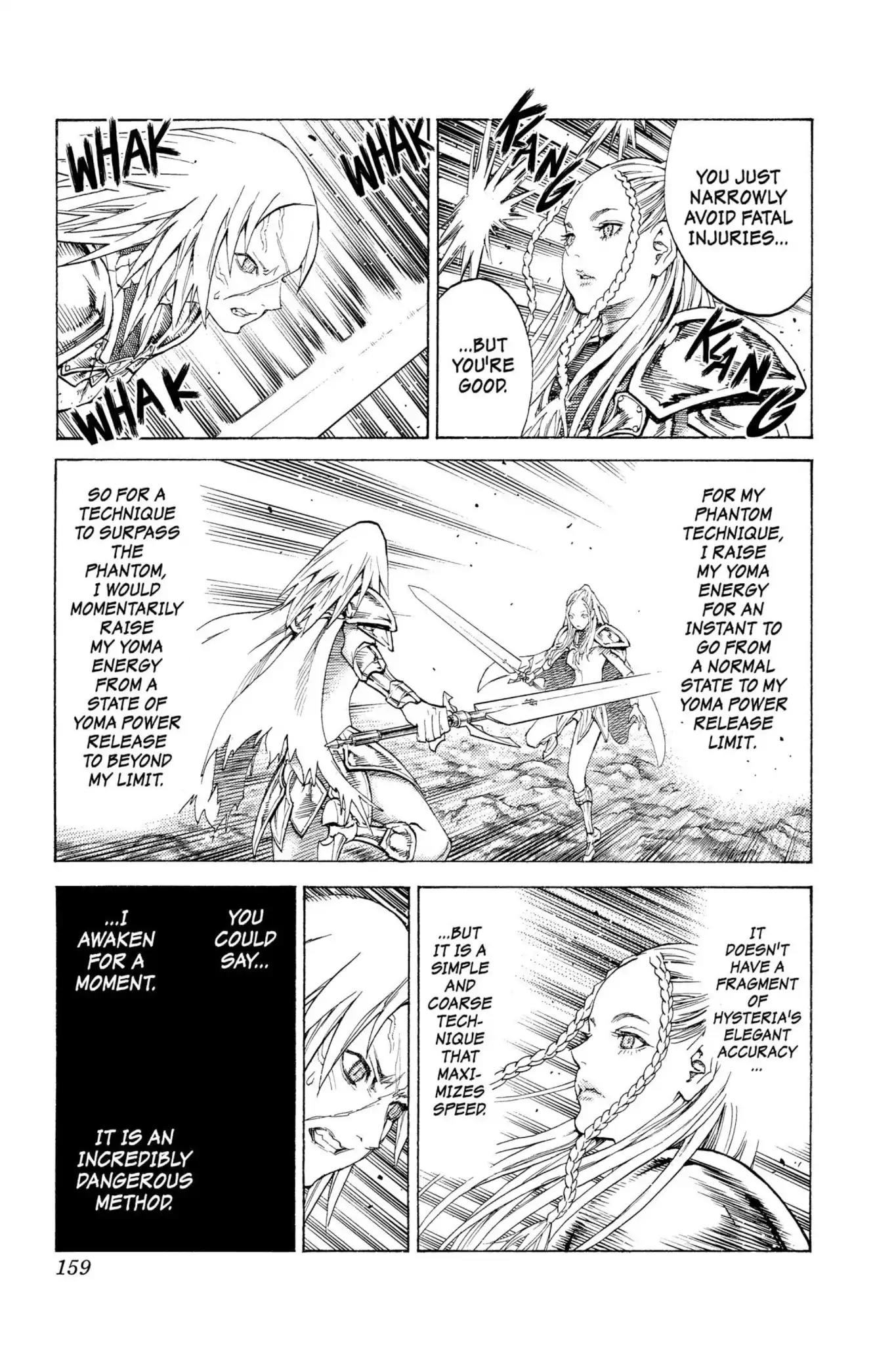 Claymore Chapter 118 page 24 - Chapter 118: Vol.21 Scene 118: Corpse of the Witch, Part 5