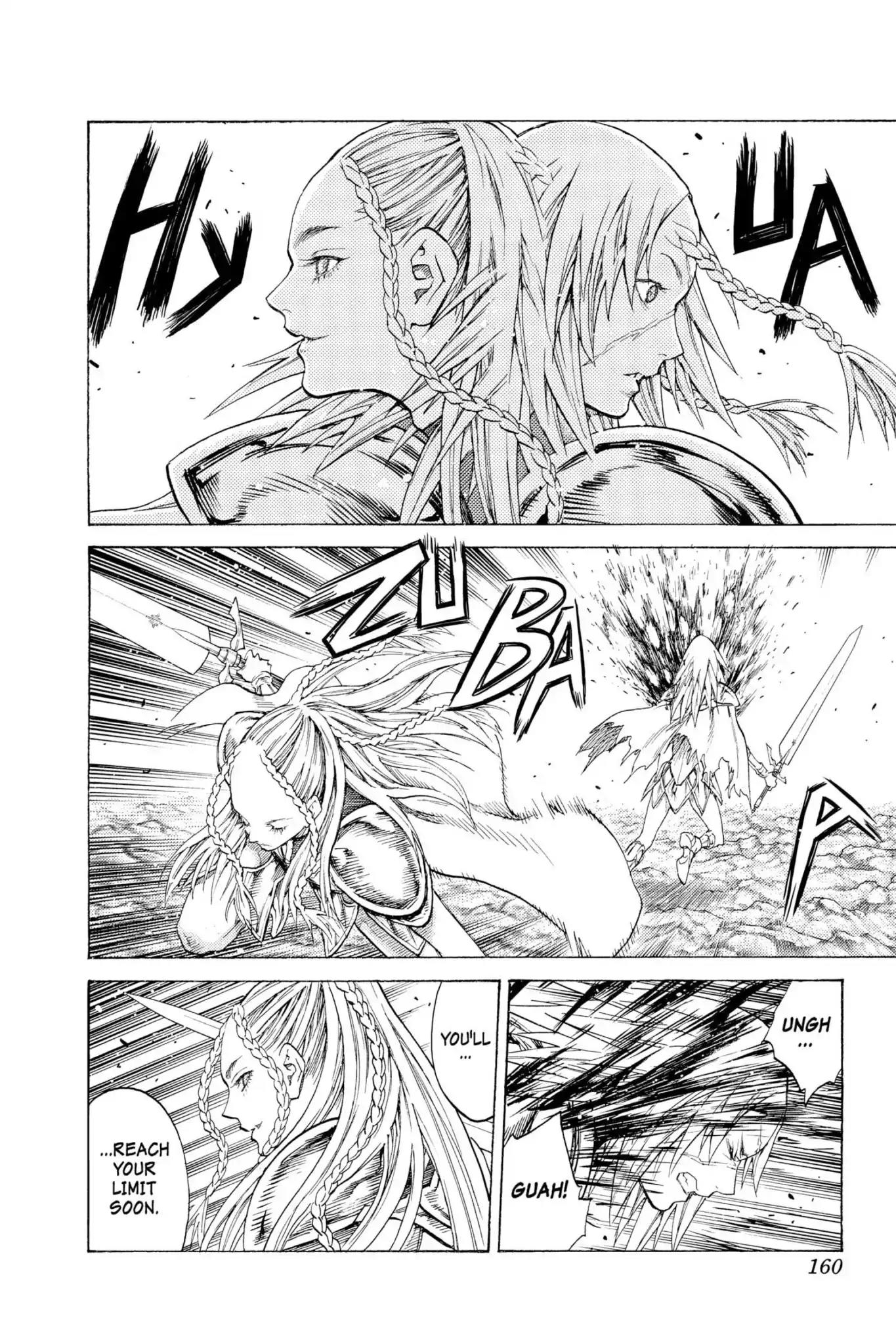 Claymore Chapter 118 page 25 - Chapter 118: Vol.21 Scene 118: Corpse of the Witch, Part 5