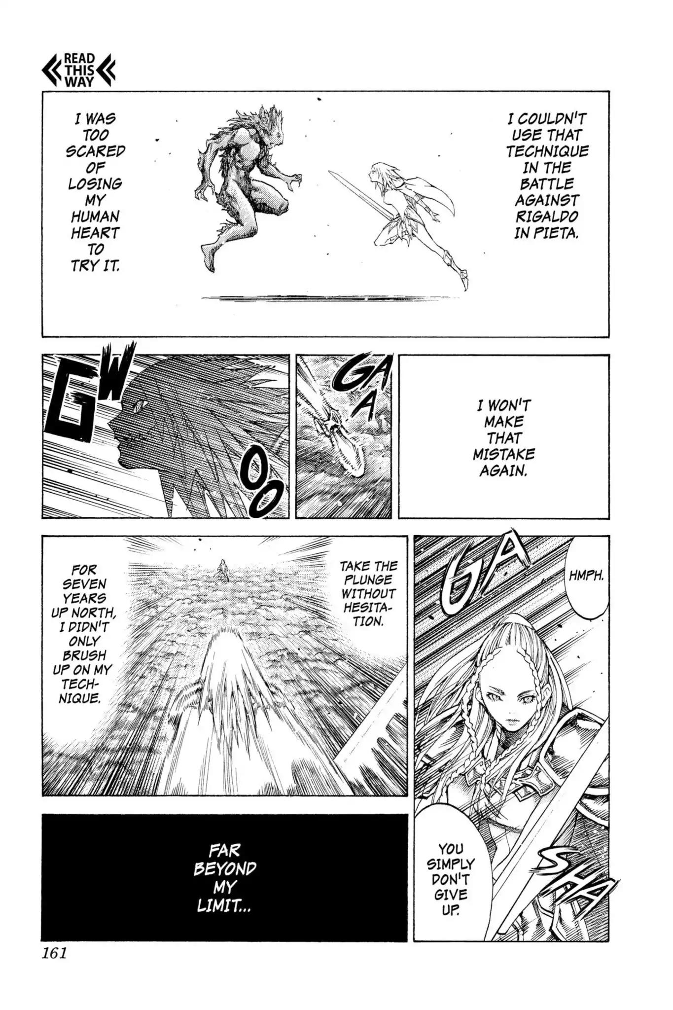 Claymore Chapter 118 page 26 - Chapter 118: Vol.21 Scene 118: Corpse of the Witch, Part 5