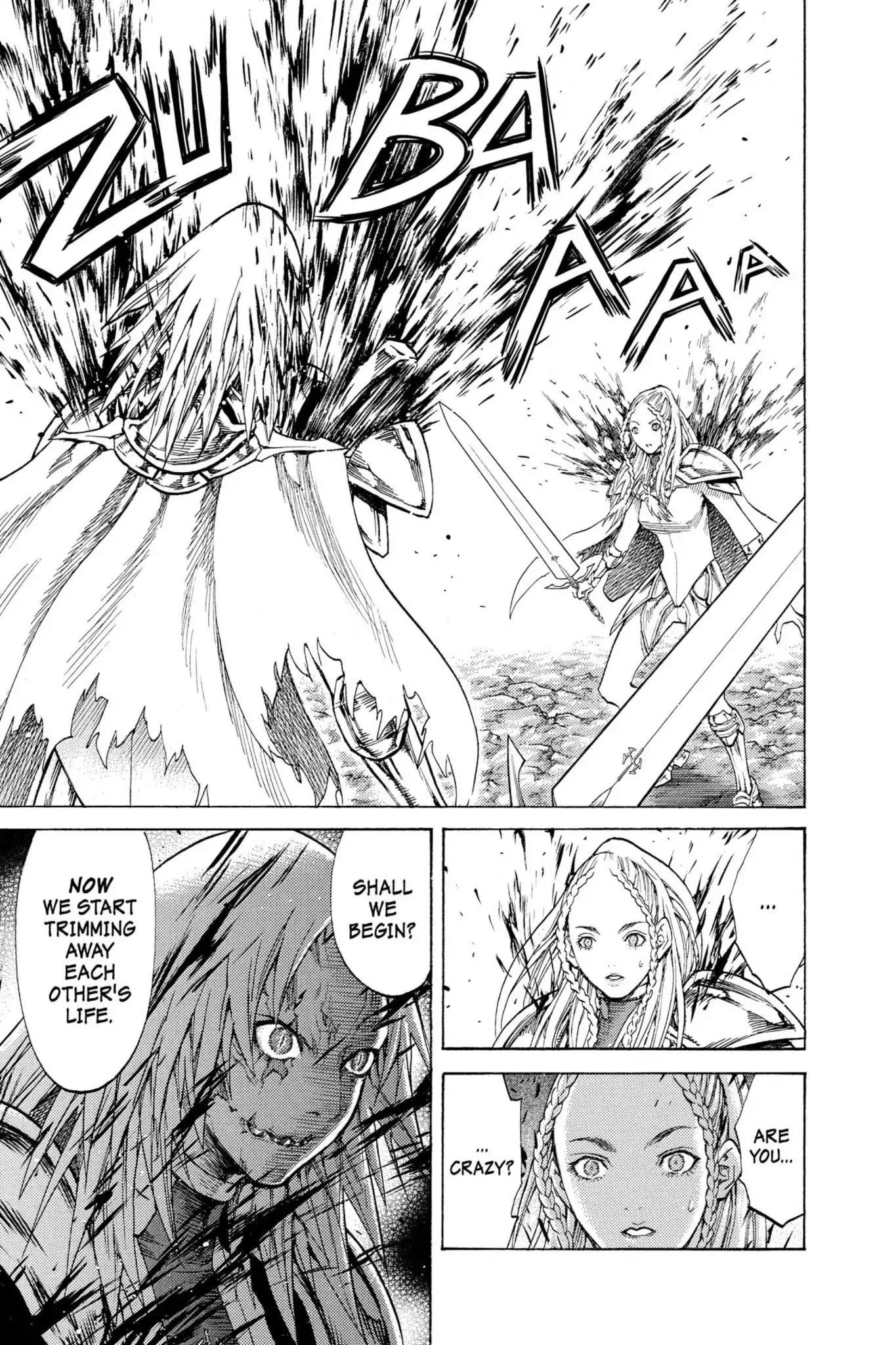 Claymore Chapter 118 page 29 - Chapter 118: Vol.21 Scene 118: Corpse of the Witch, Part 5