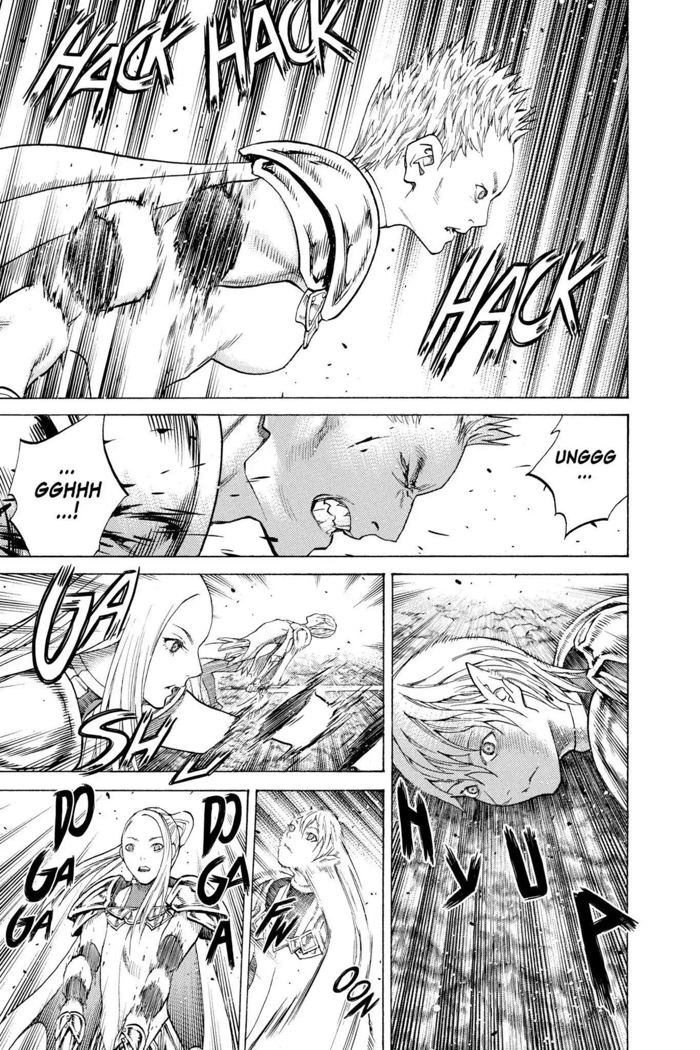 Claymore Chapter 118 page 5 - Chapter 118: Vol.21 Scene 118: Corpse of the Witch, Part 5