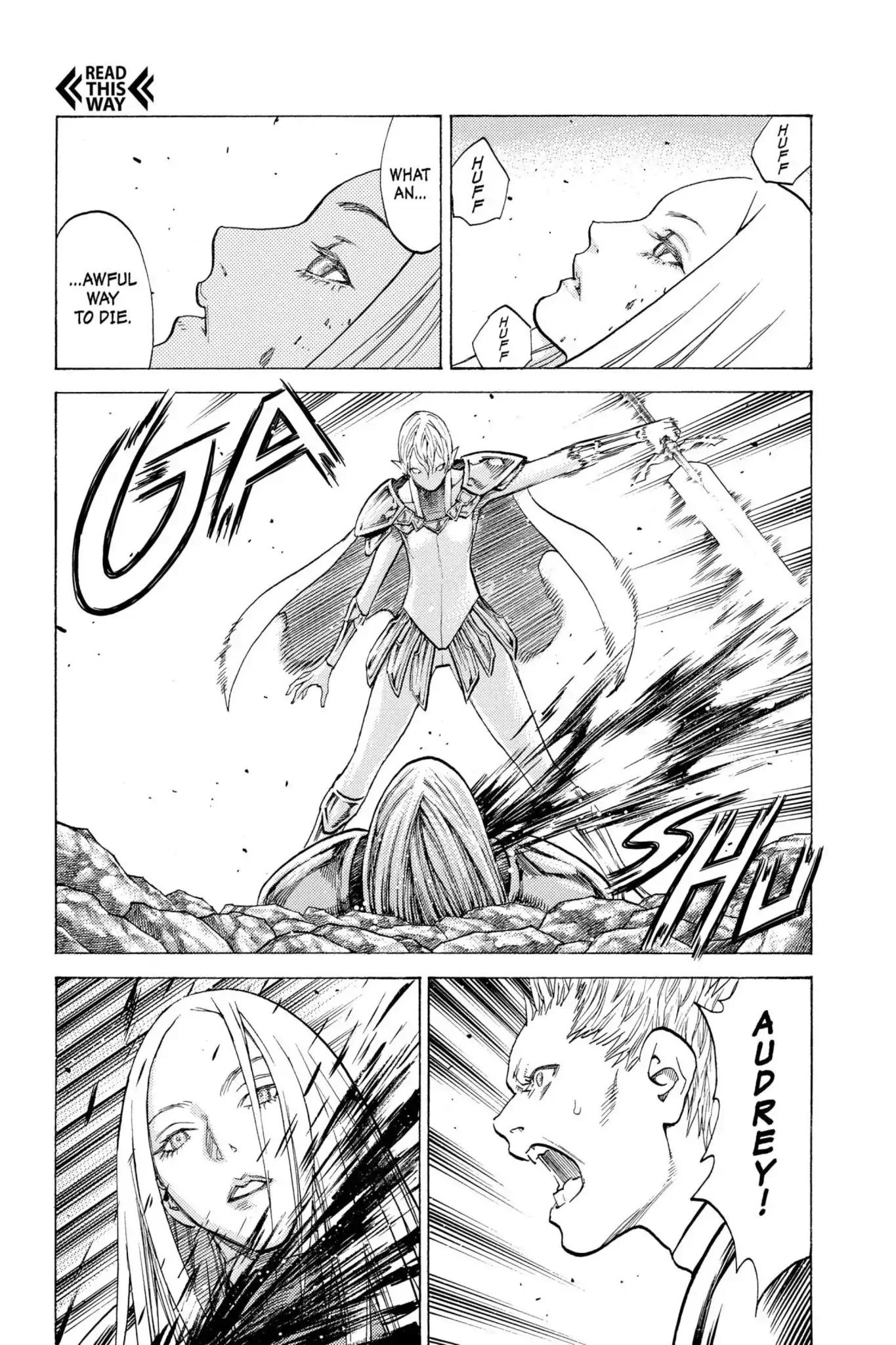 Claymore Chapter 118 page 8 - Chapter 118: Vol.21 Scene 118: Corpse of the Witch, Part 5