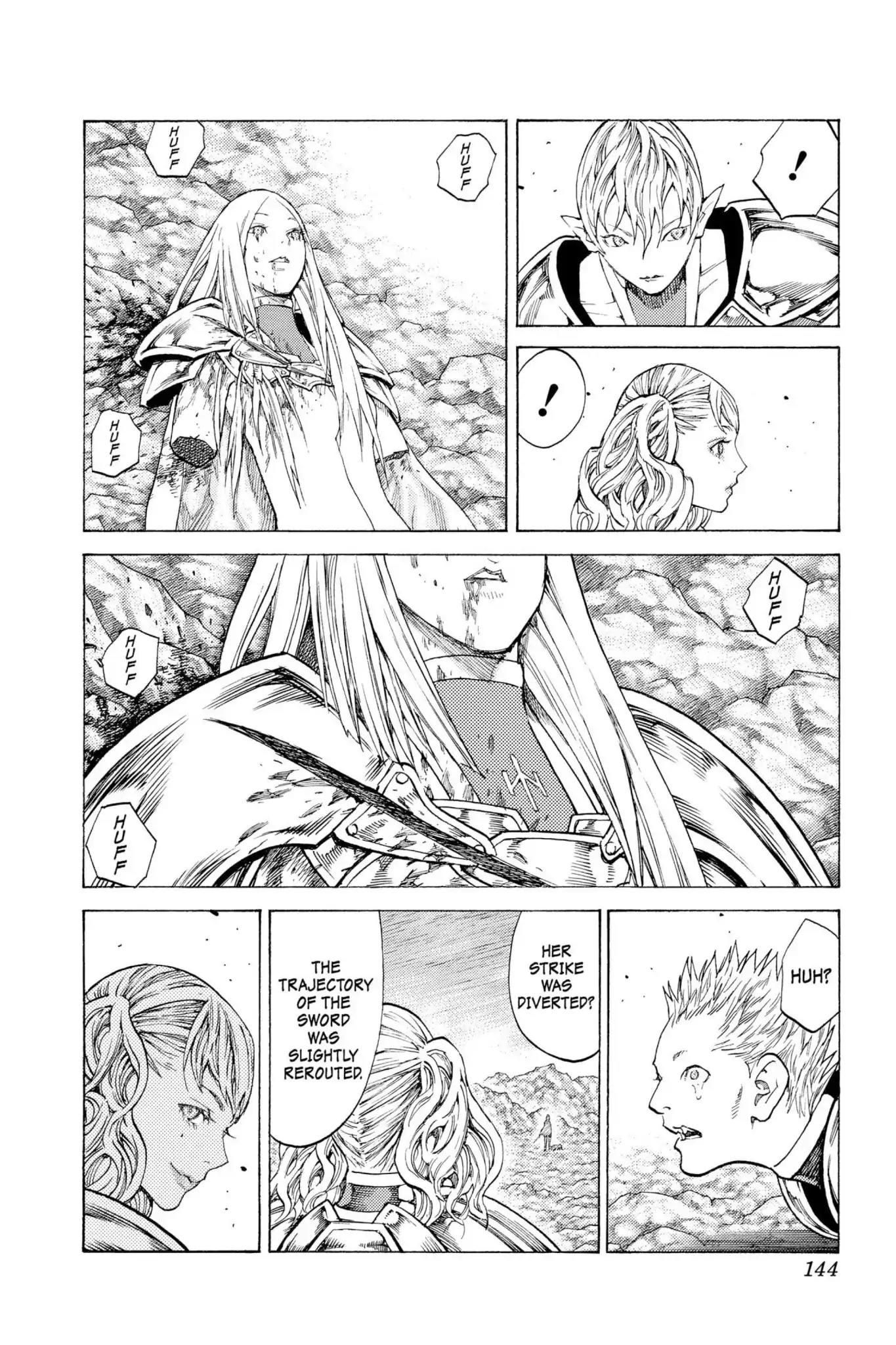Claymore Chapter 118 page 9 - Chapter 118: Vol.21 Scene 118: Corpse of the Witch, Part 5