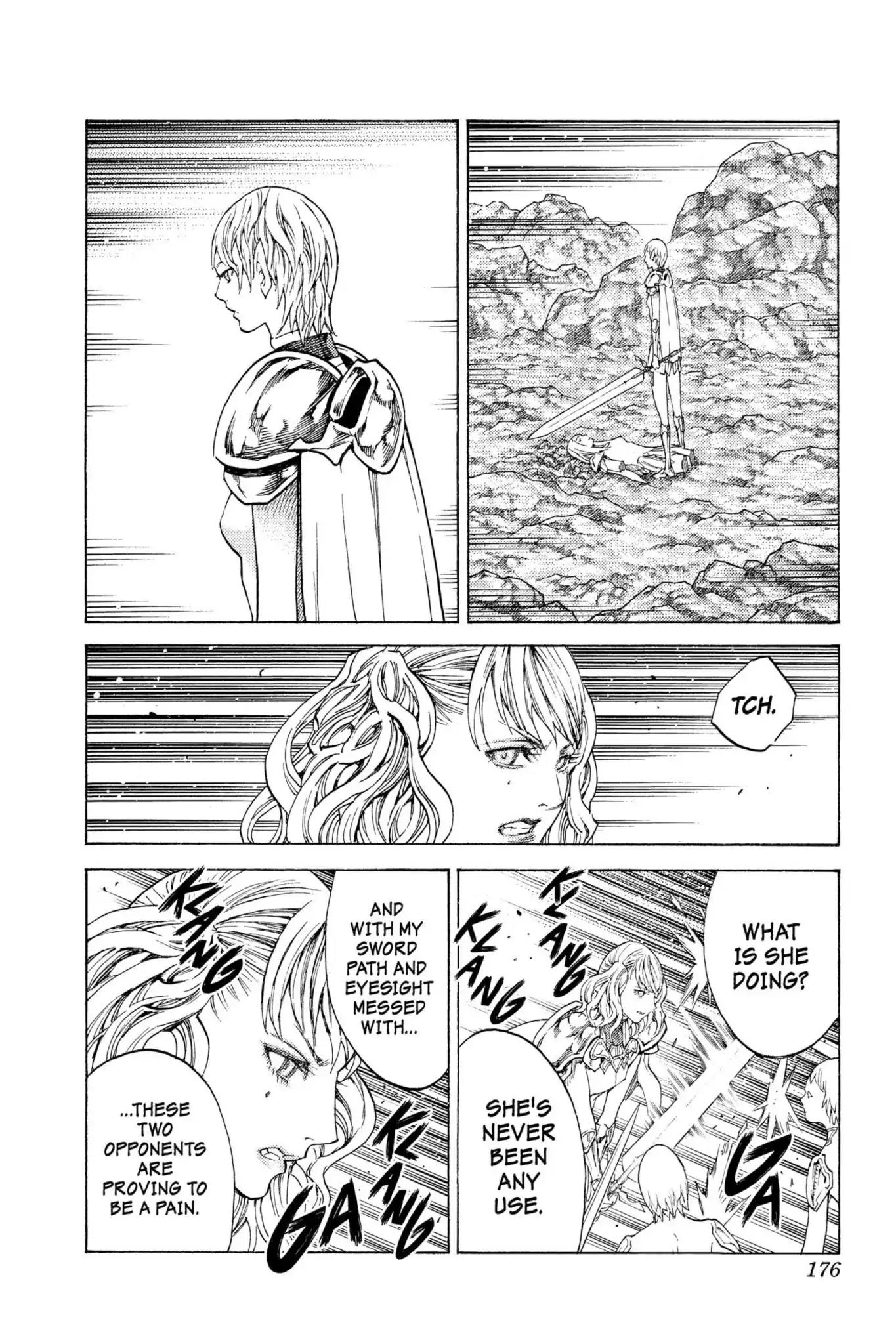 Claymore Chapter 119 page 10 - Chapter 119: Vol.21 Scene 119: Corpse of the Witch, Part 6