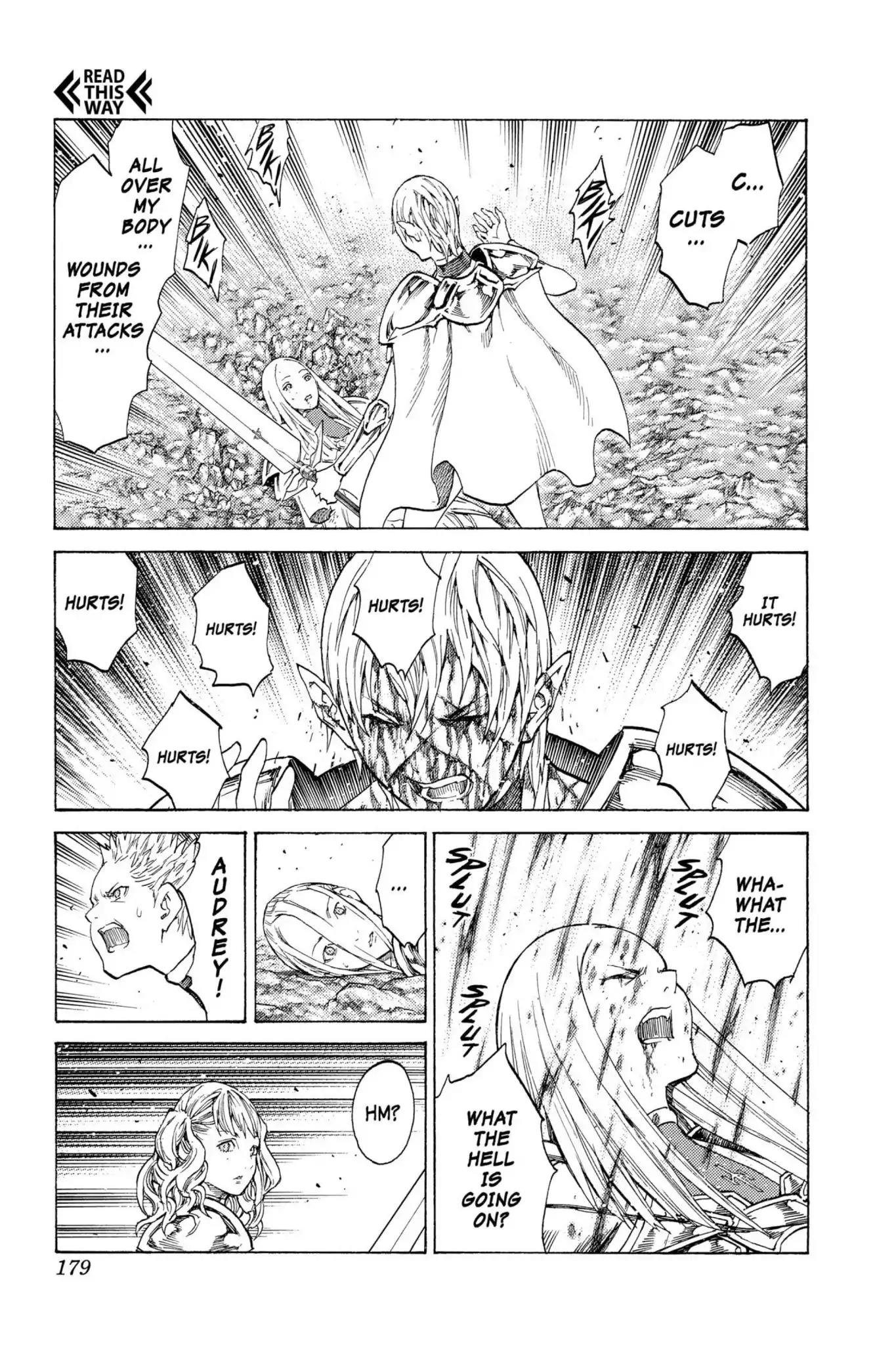 Claymore Chapter 119 page 13 - Chapter 119: Vol.21 Scene 119: Corpse of the Witch, Part 6