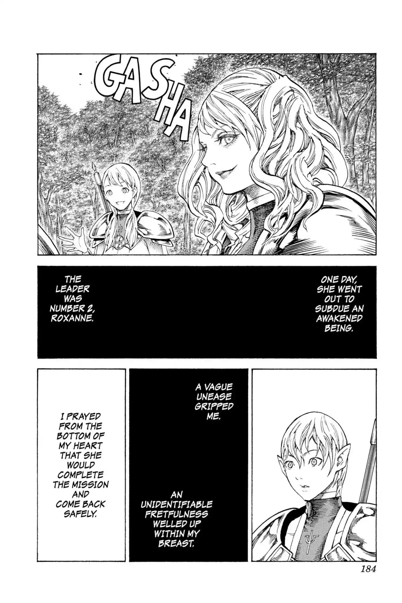 Claymore Chapter 119 page 18 - Chapter 119: Vol.21 Scene 119: Corpse of the Witch, Part 6