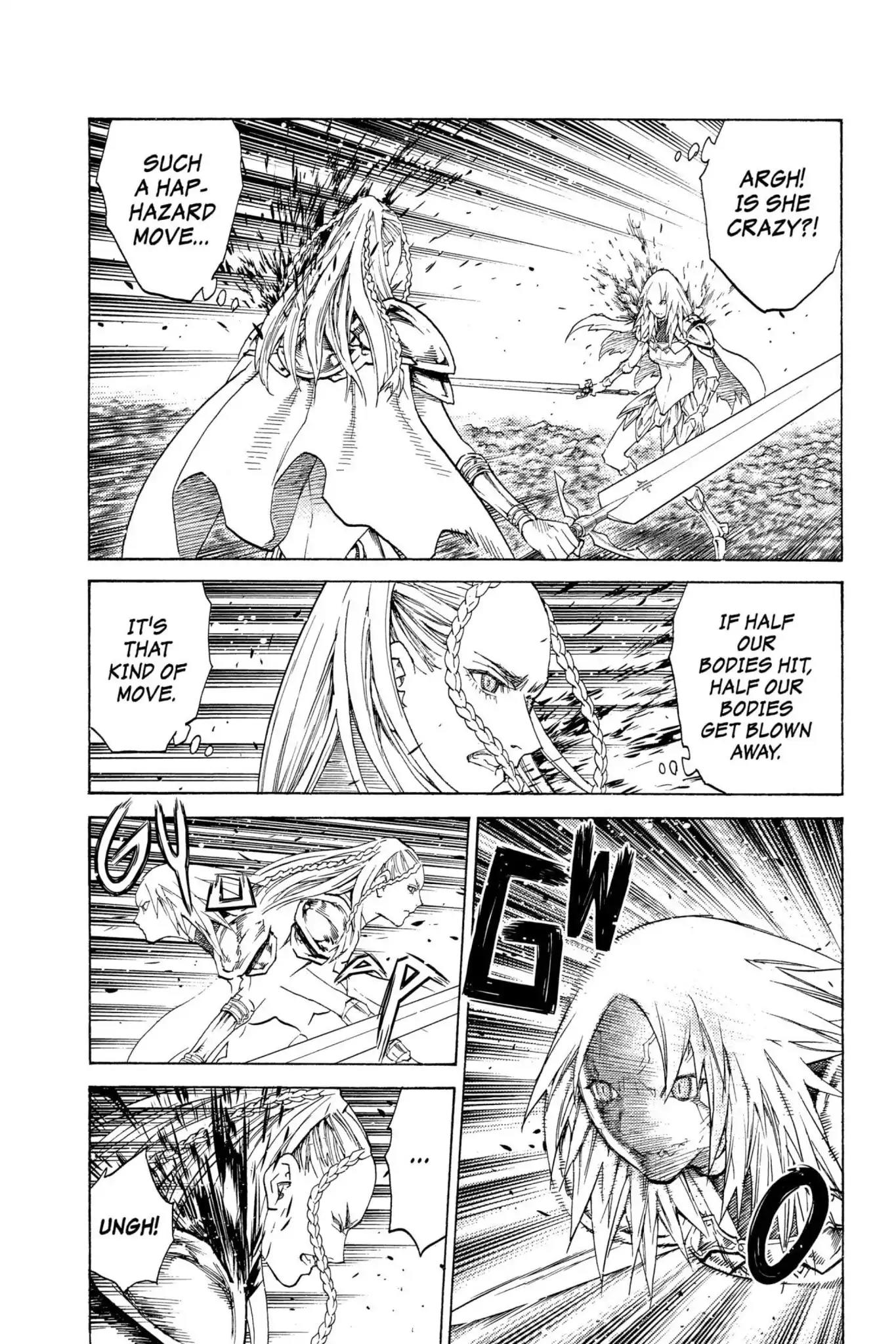 Claymore Chapter 119 page 2 - Chapter 119: Vol.21 Scene 119: Corpse of the Witch, Part 6