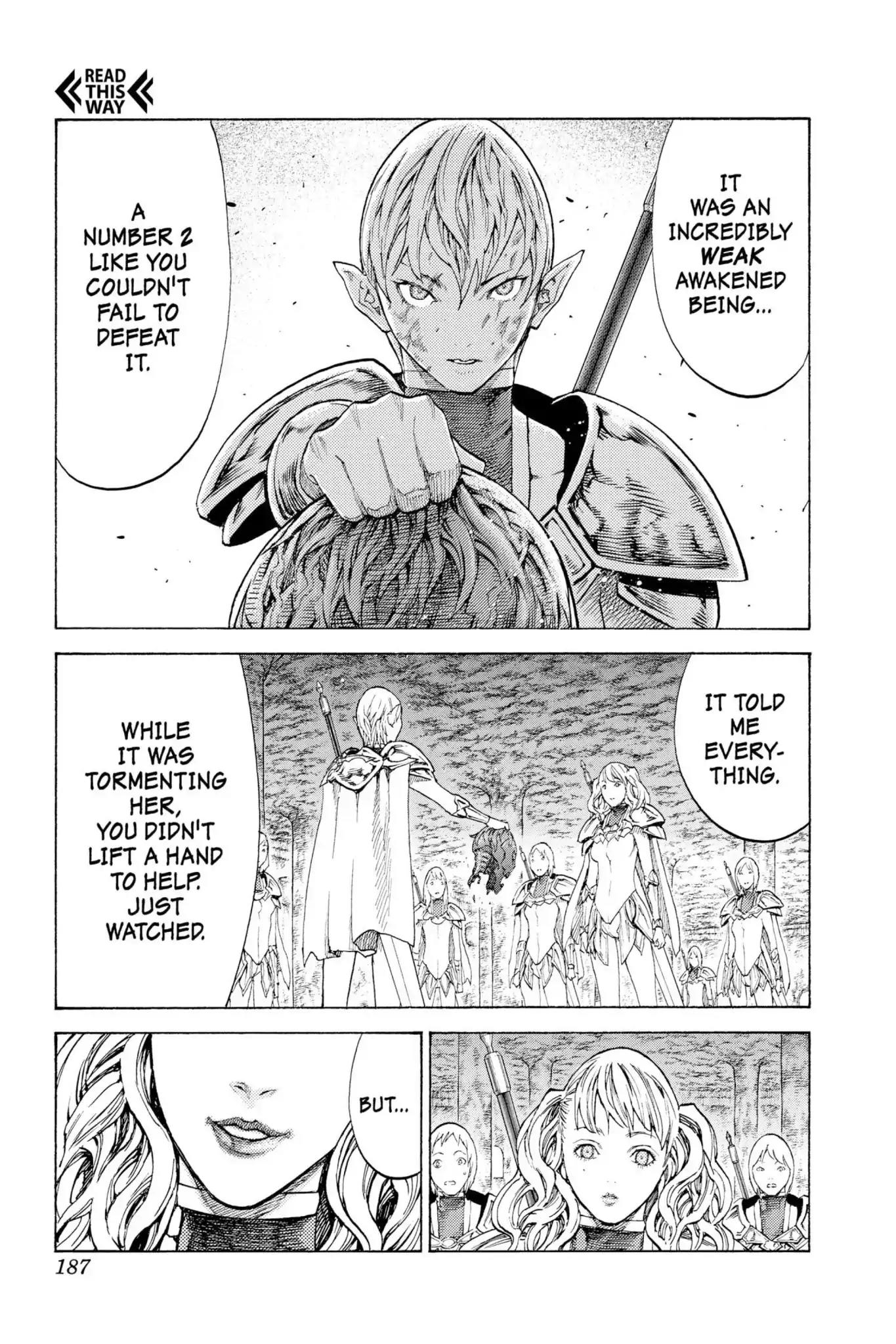 Claymore Chapter 119 page 21 - Chapter 119: Vol.21 Scene 119: Corpse of the Witch, Part 6