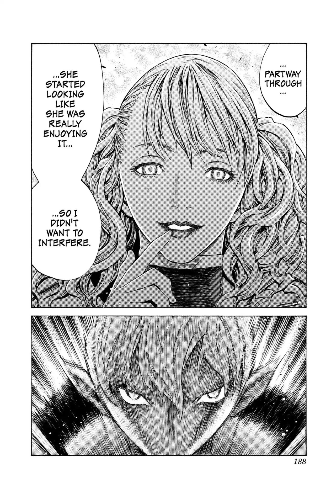 Claymore Chapter 119 page 22 - Chapter 119: Vol.21 Scene 119: Corpse of the Witch, Part 6