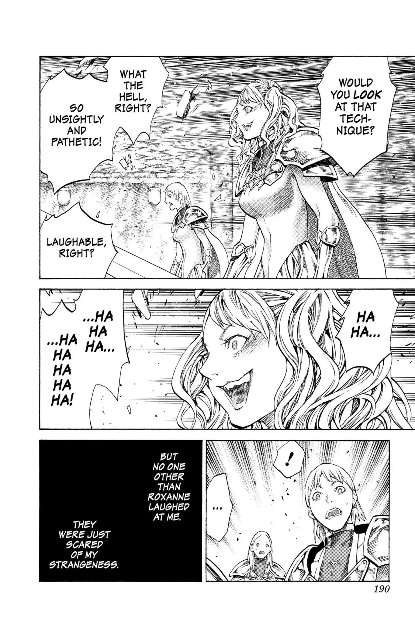 Claymore Chapter 119 page 24 - Chapter 119: Vol.21 Scene 119: Corpse of the Witch, Part 6