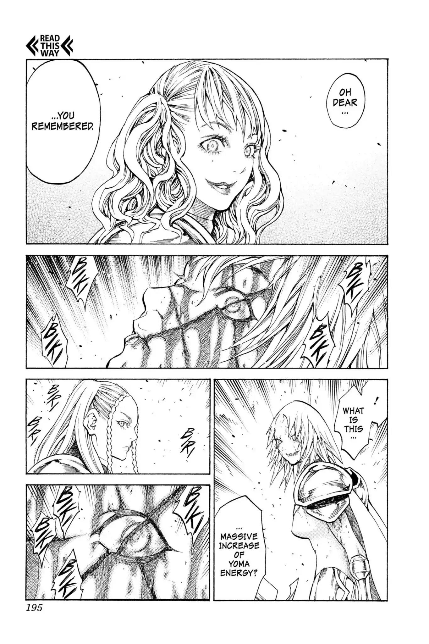 Claymore Chapter 119 page 29 - Chapter 119: Vol.21 Scene 119: Corpse of the Witch, Part 6