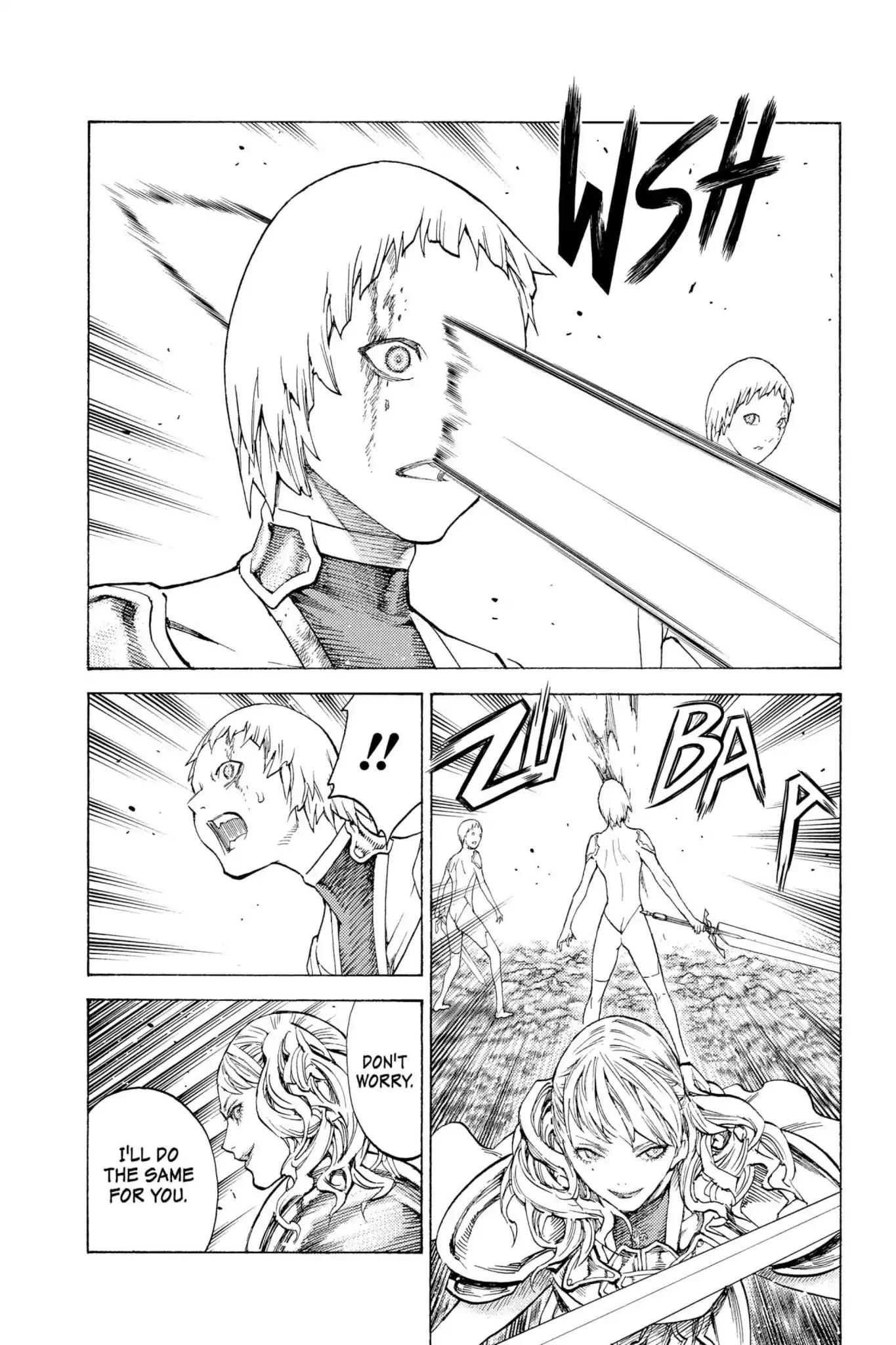 Claymore Chapter 119 page 6 - Chapter 119: Vol.21 Scene 119: Corpse of the Witch, Part 6