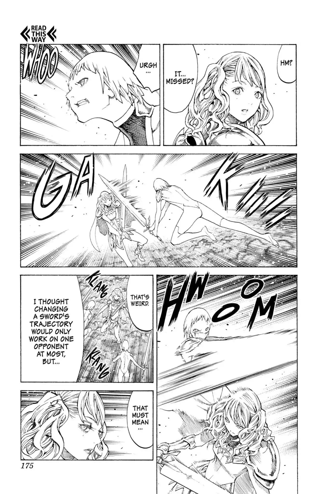 Claymore Chapter 119 page 9 - Chapter 119: Vol.21 Scene 119: Corpse of the Witch, Part 6