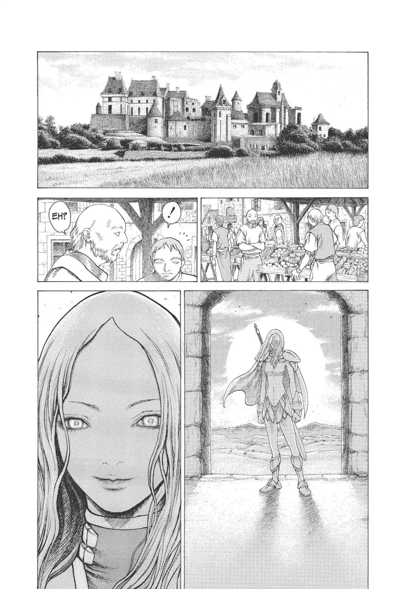 Claymore Chapter 12 page 13 - Chapter 12: Vol.3 Scene 12: Teresa of the Faint Smile, Part 1