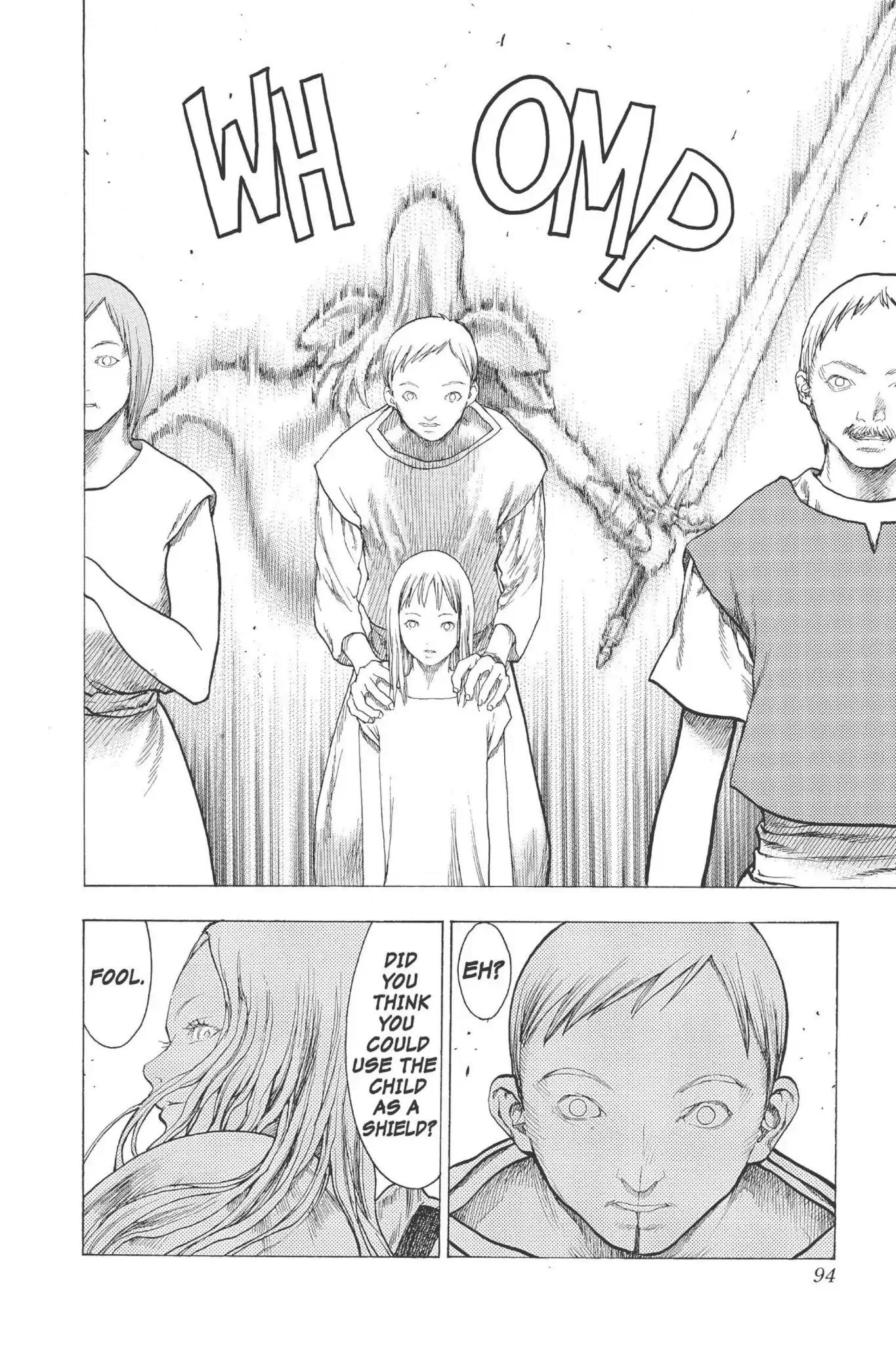 Claymore Chapter 12 page 23 - Chapter 12: Vol.3 Scene 12: Teresa of the Faint Smile, Part 1