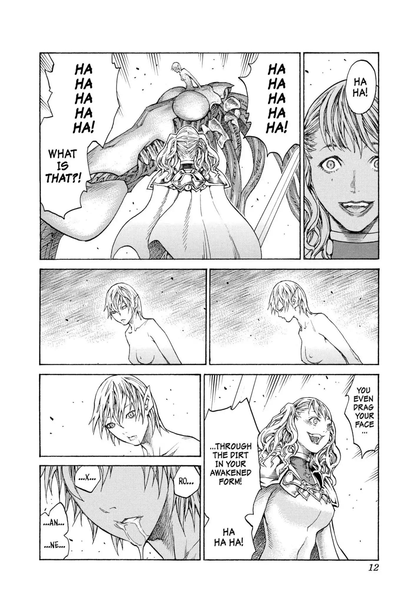 Claymore Chapter 120 page 11 - Chapter 120: Vol.22 Scene 120: Claws and Fangs of the Abyss, Part 1
