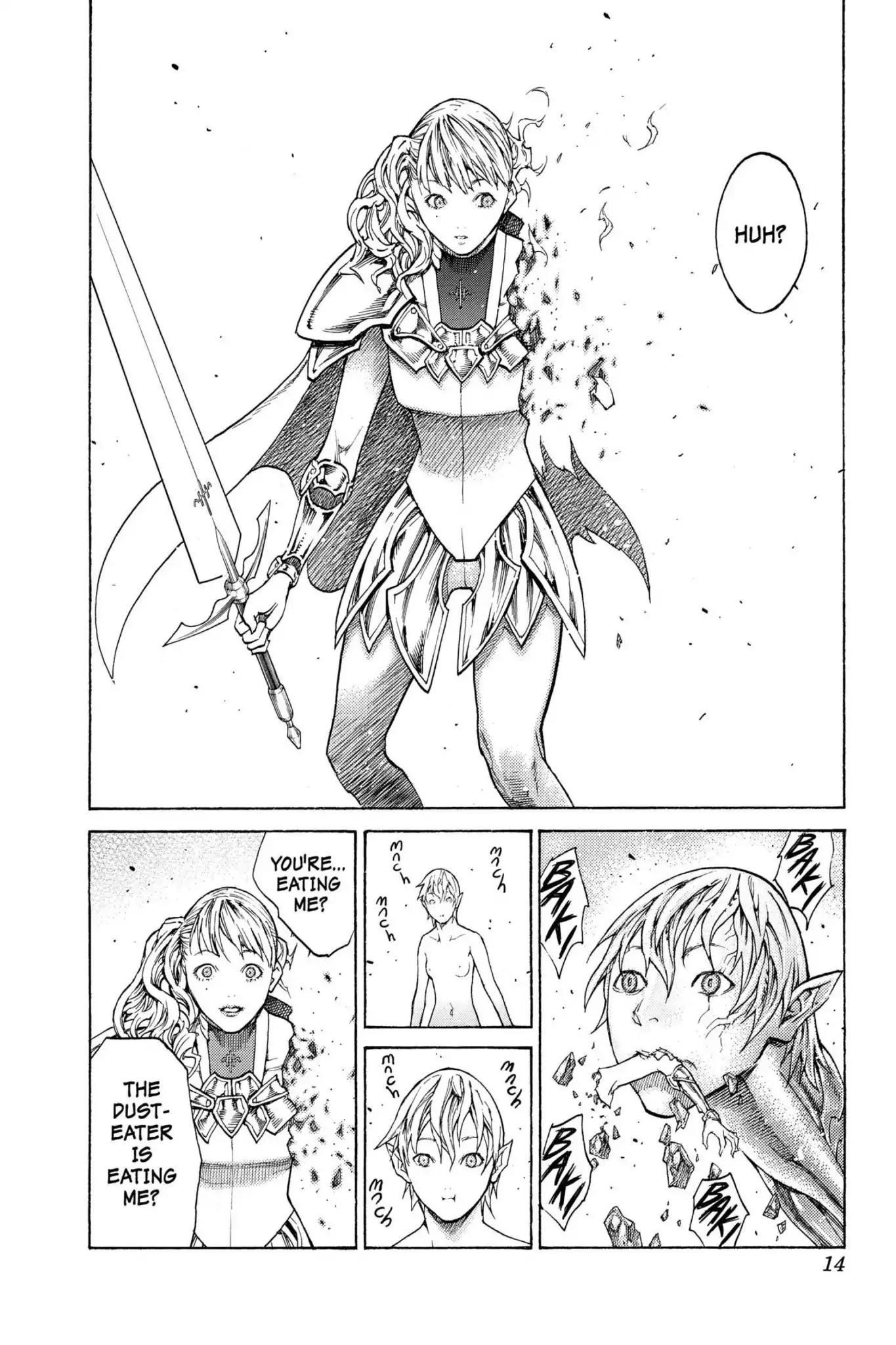 Claymore Chapter 120 page 13 - Chapter 120: Vol.22 Scene 120: Claws and Fangs of the Abyss, Part 1