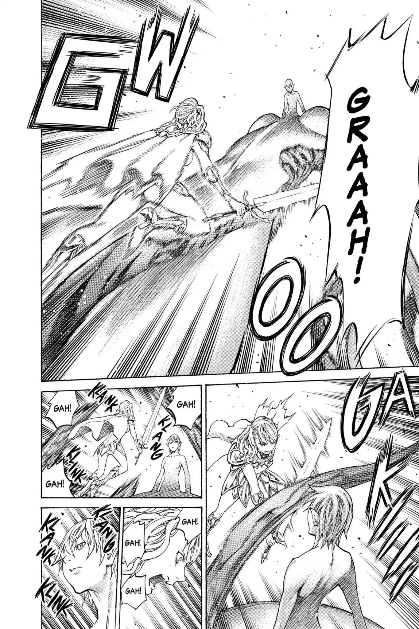 Claymore Chapter 120 page 15 - Chapter 120: Vol.22 Scene 120: Claws and Fangs of the Abyss, Part 1