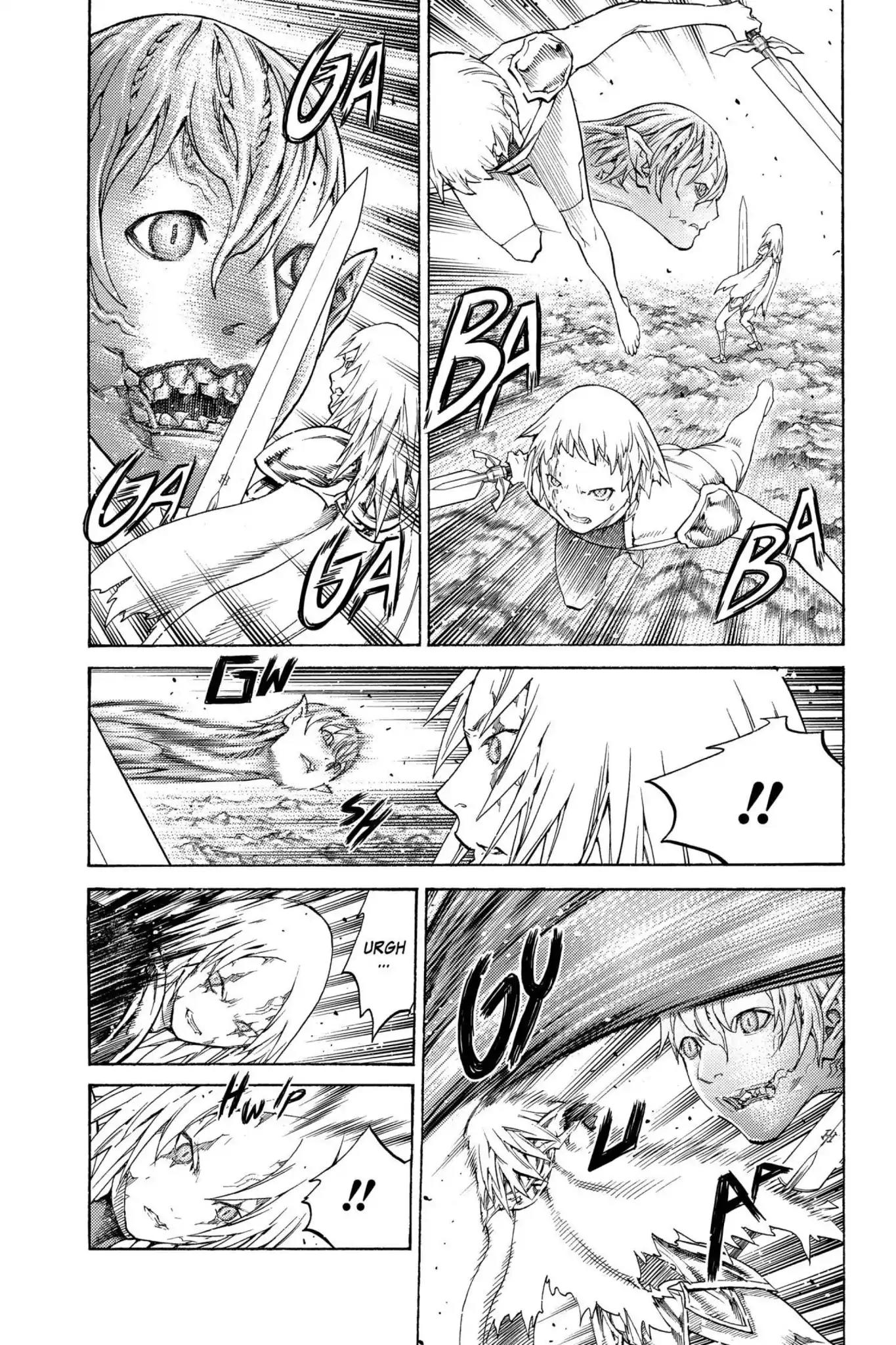 Claymore Chapter 120 page 17 - Chapter 120: Vol.22 Scene 120: Claws and Fangs of the Abyss, Part 1