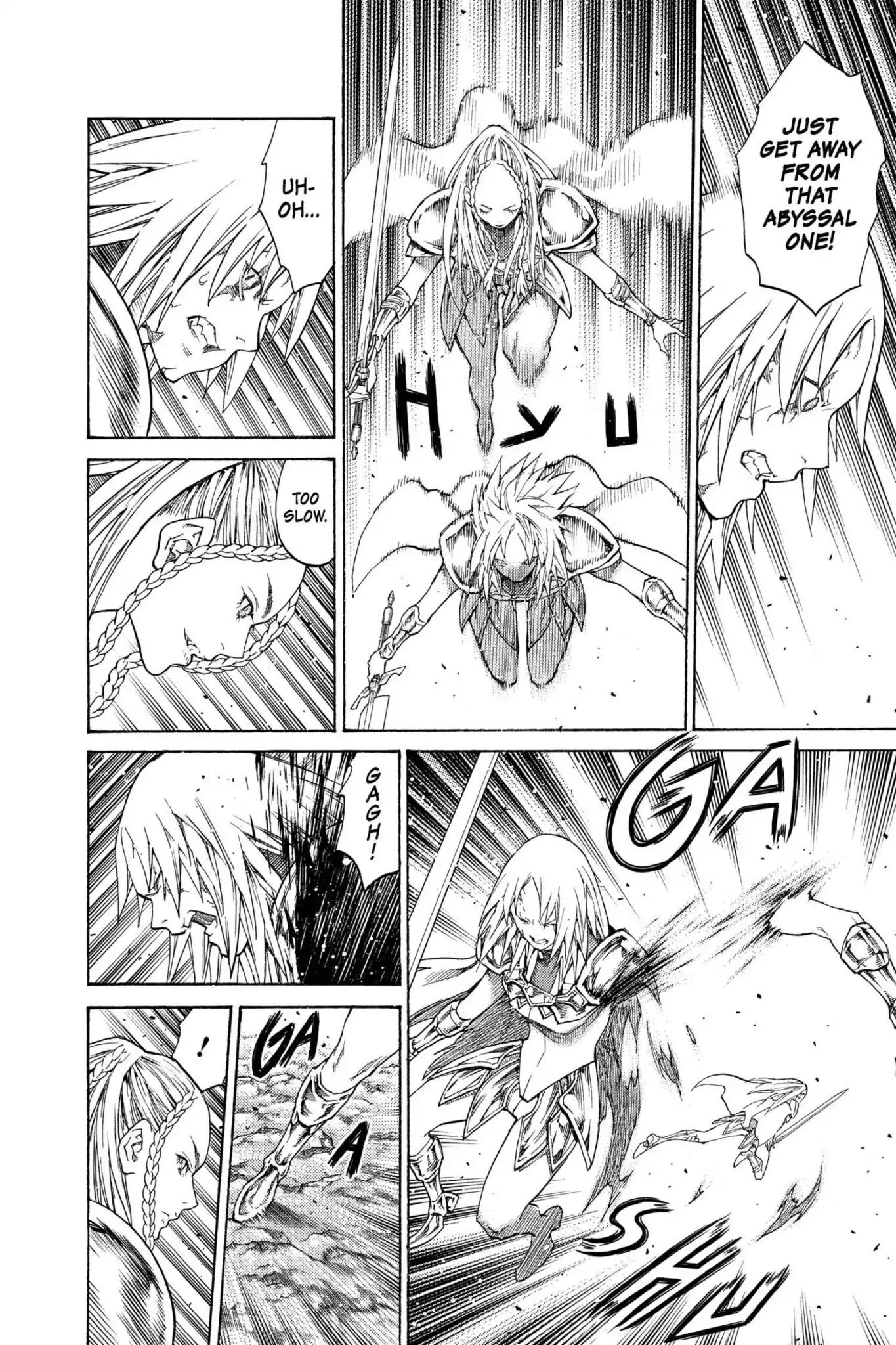 Claymore Chapter 120 page 19 - Chapter 120: Vol.22 Scene 120: Claws and Fangs of the Abyss, Part 1