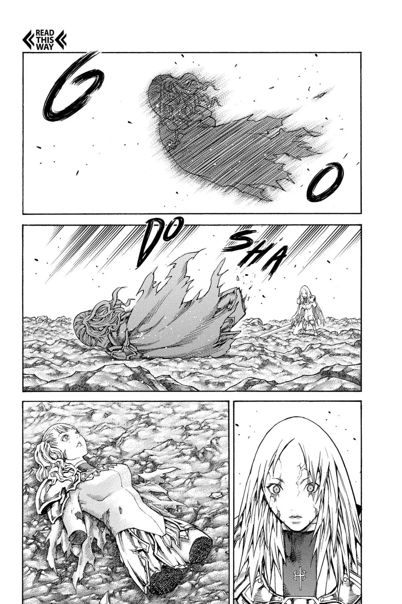 Claymore Chapter 120 page 28 - Chapter 120: Vol.22 Scene 120: Claws and Fangs of the Abyss, Part 1