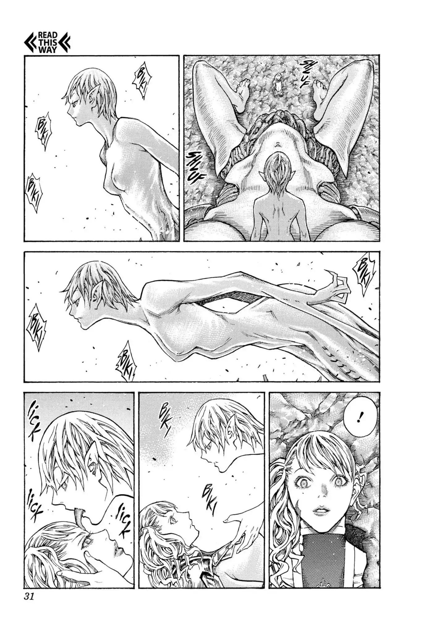 Claymore Chapter 120 page 30 - Chapter 120: Vol.22 Scene 120: Claws and Fangs of the Abyss, Part 1
